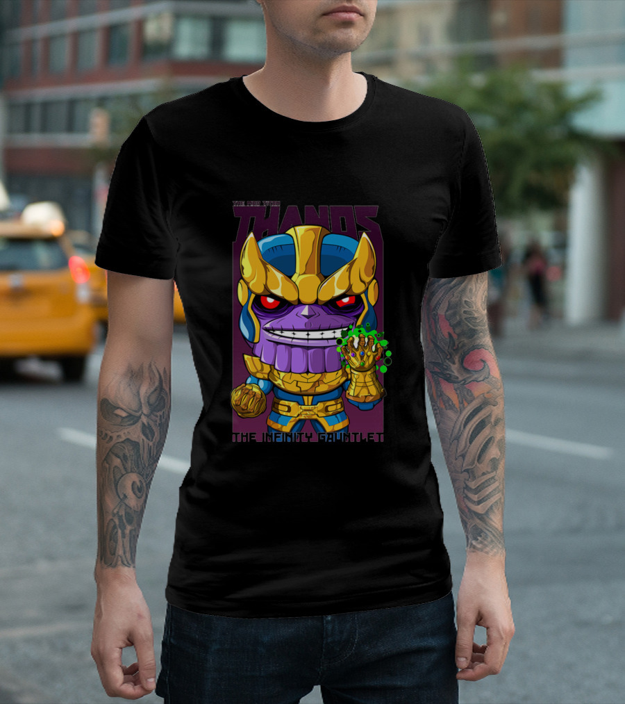 The Mad Titan Thanos The Infinity Gauntlet T-Shirt