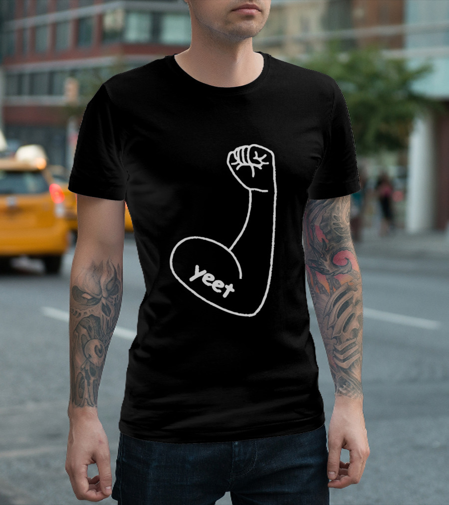 Yeet Lazarbeam Merch Arm Fist T-Shirt