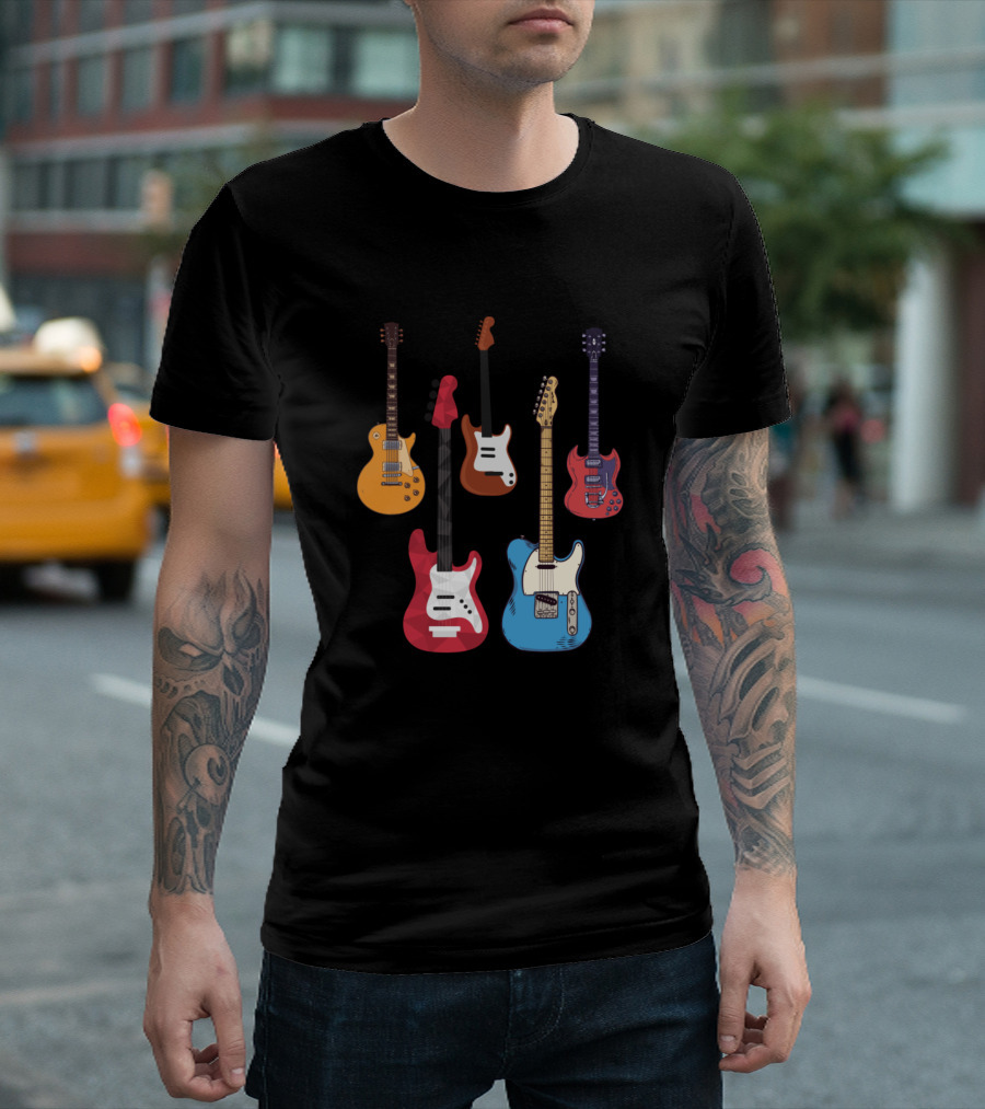 Dream Team Guitars Iconic Electric Collection T-Shirt