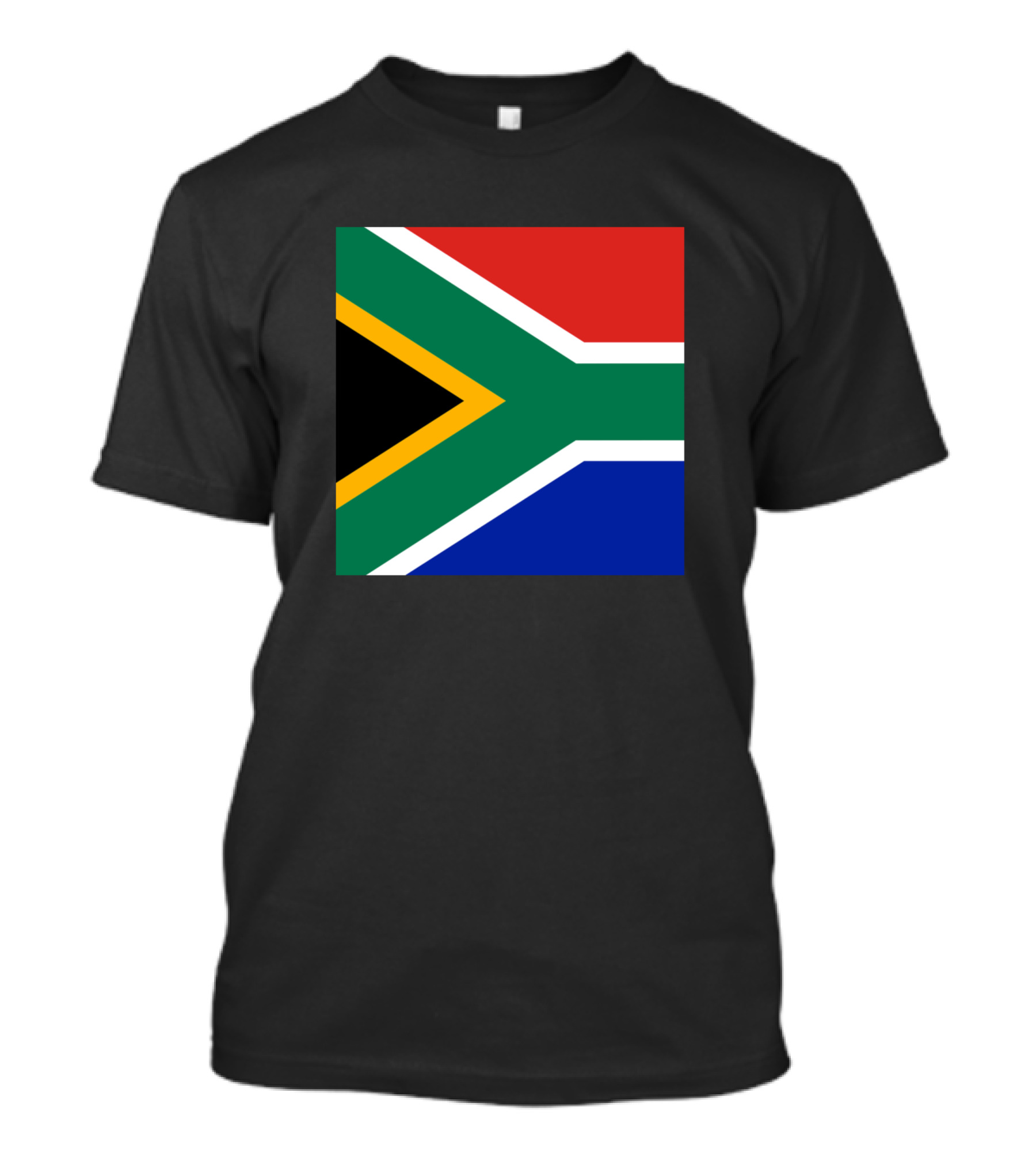 Flags Of The World Neck Gaiter South Africa Flag T-Shirt