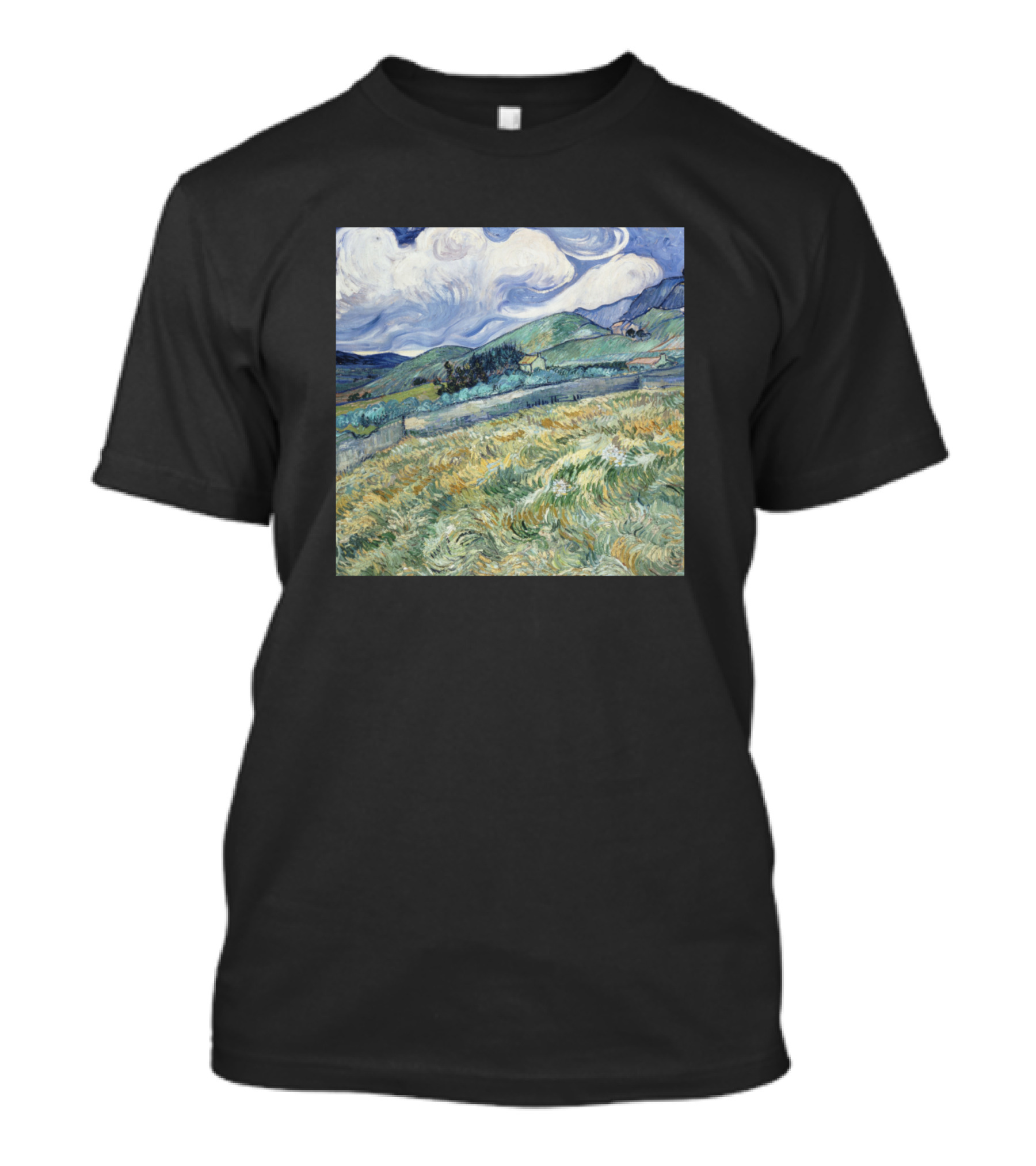 Vincent Van Gogh Wheat Field Fun Neck Gaiter T-Shirt