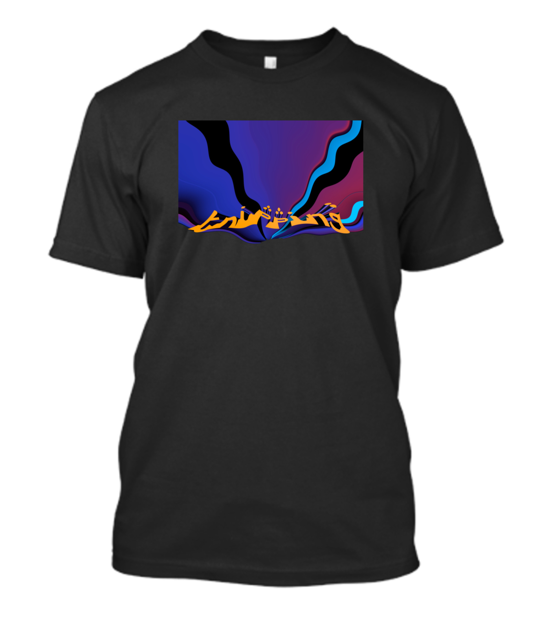 Head Banger Psychedelic Waves T-Shirt