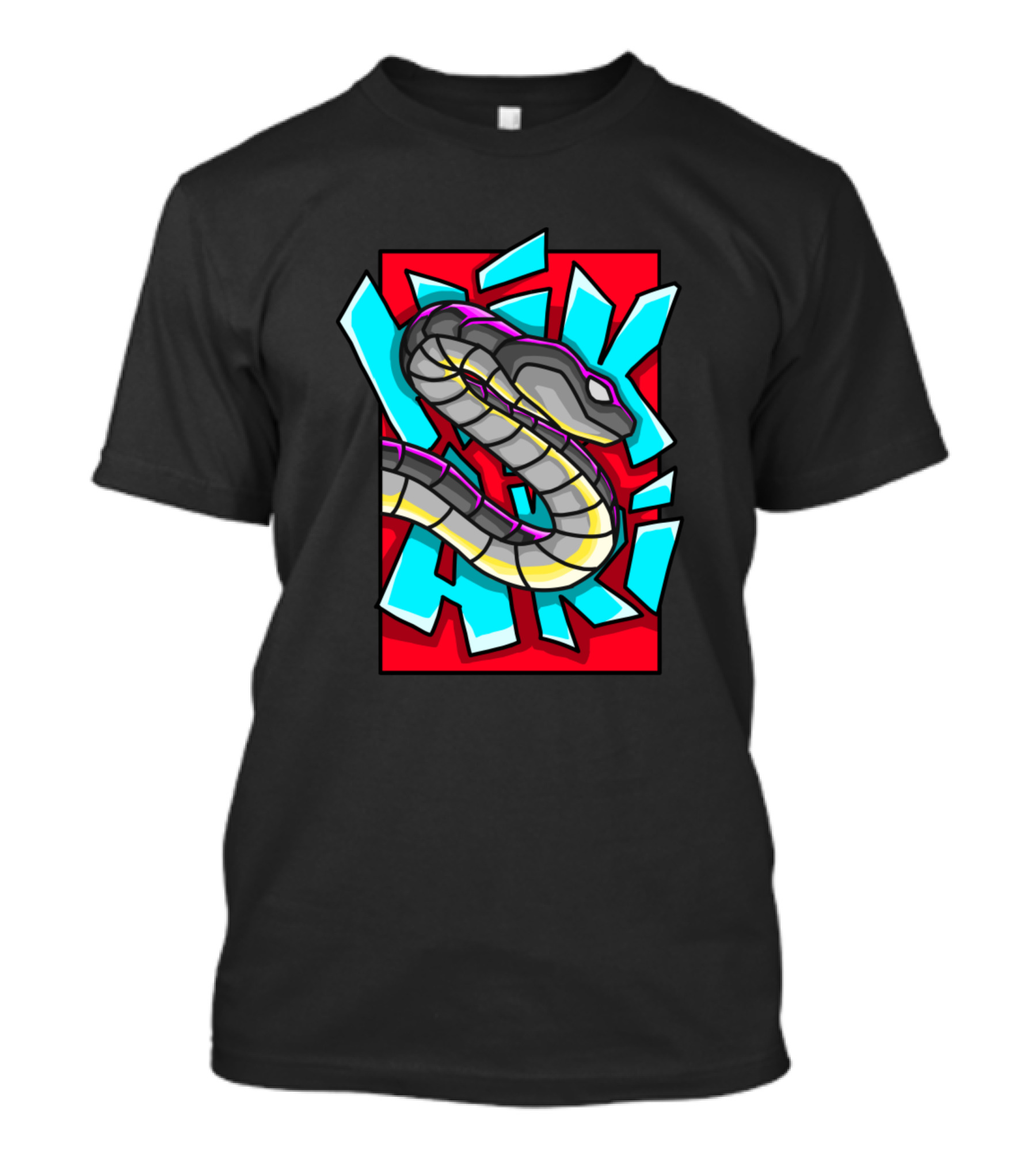 Mechanimals Robotic Snake Mosaic T-Shirt