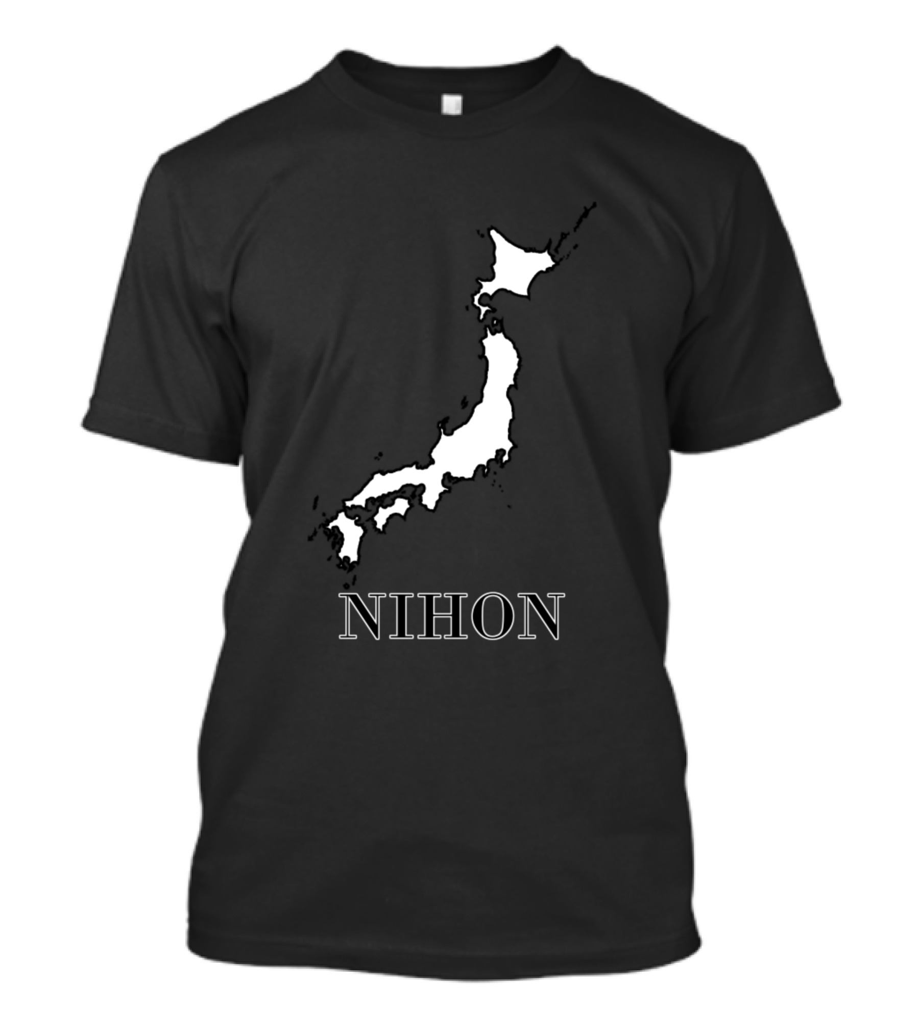 Nihon Japan Map T-Shirt
