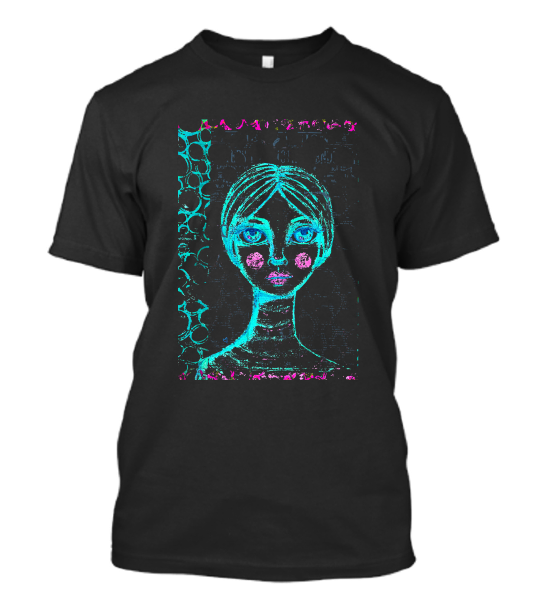 She Could Always Disappear Into A Good Book Neon T-Shirt