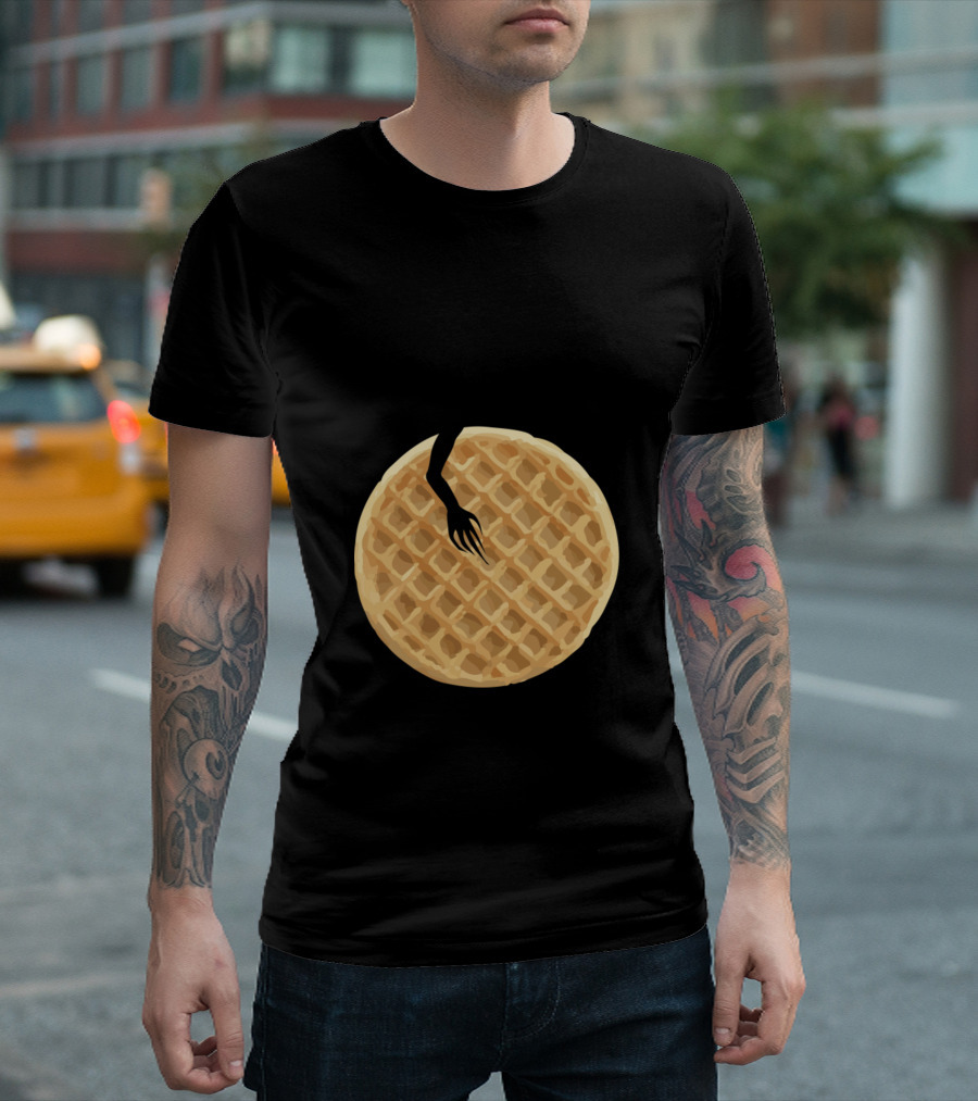 Demogorgon with Eggo Waffle T-Shirt