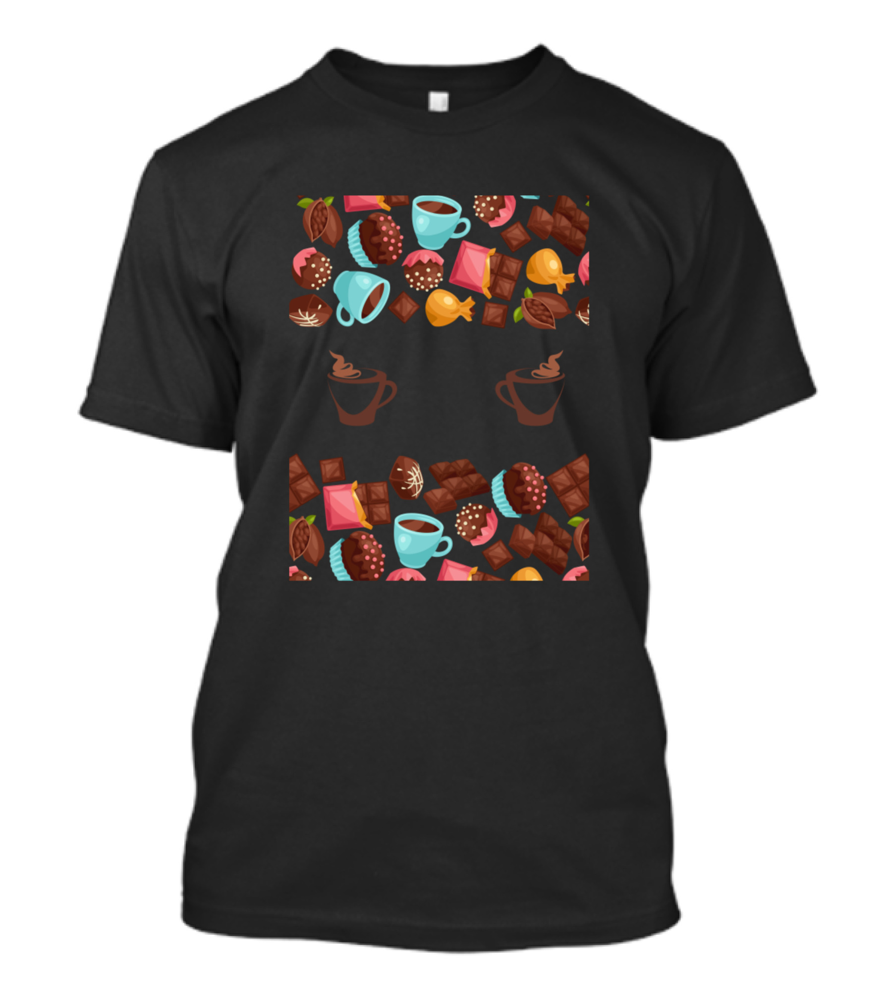 Chocolate Infusion With Coffee, Cupcakes, And Sweets T-Shirt