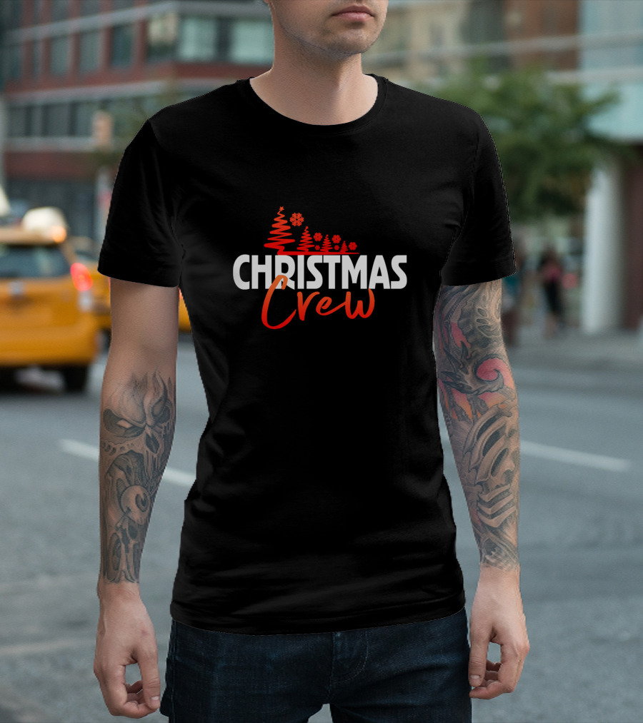Christmas Crew Family Group Matching Souvenirs T-Shirt