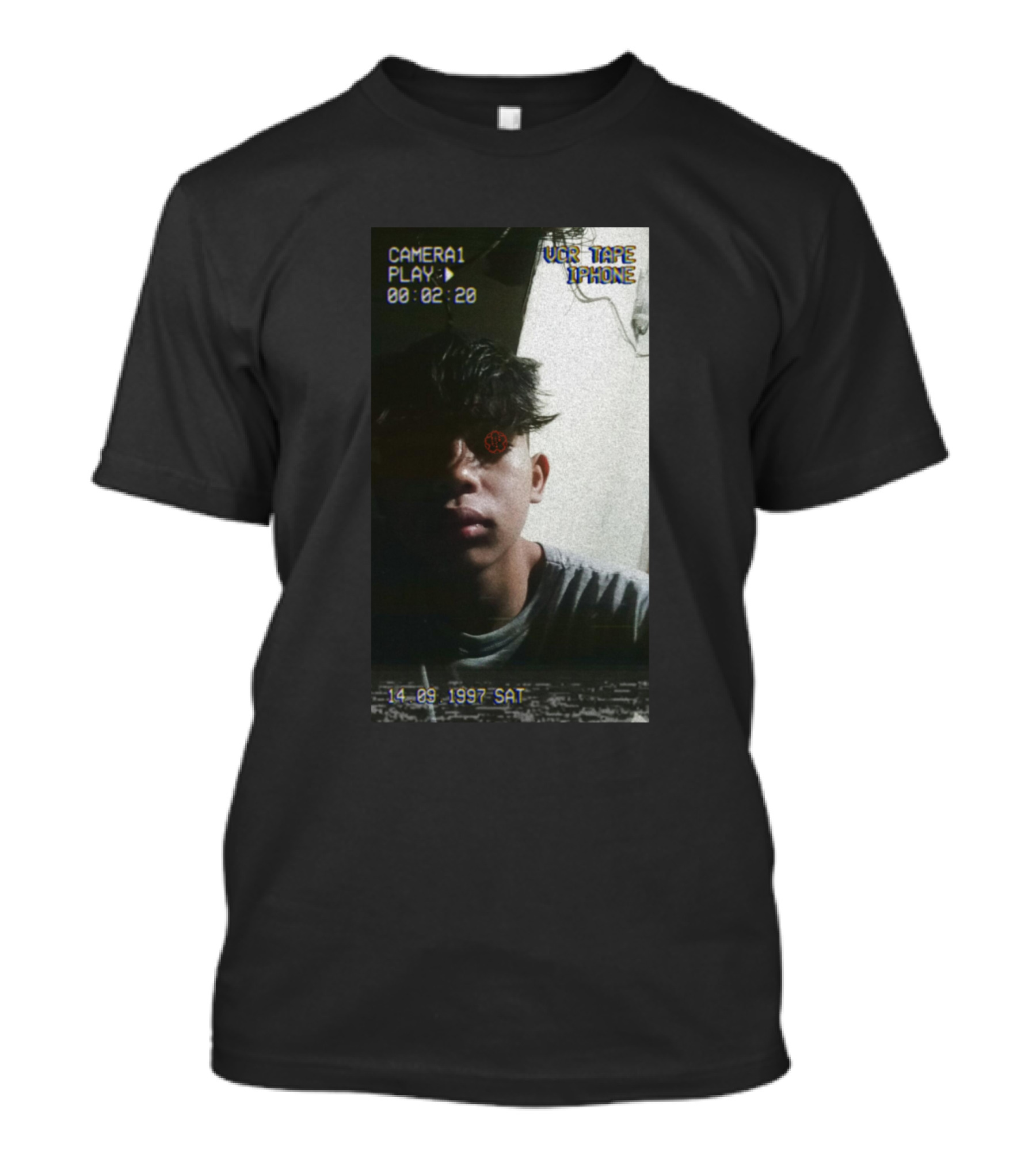 VCR Tape Camera1 IPhone Play 14.09.1997 Sat T-Shirt
