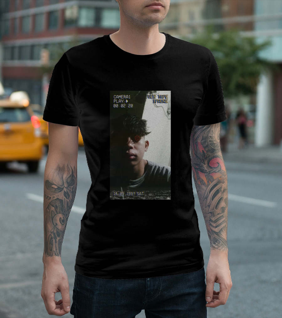 VCR Tape Camera1 IPhone Play 14.09.1997 Sat T-Shirt