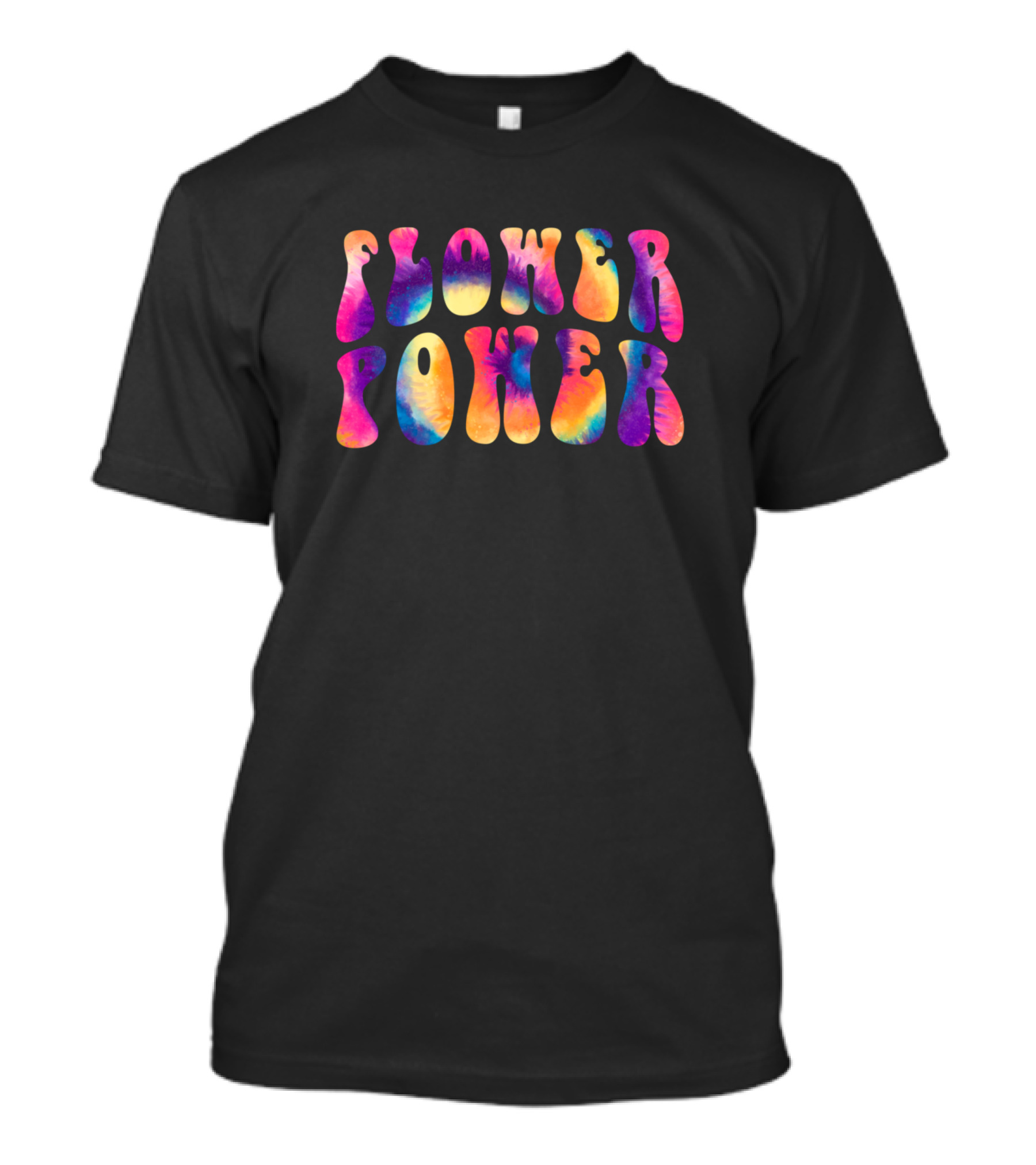 Flower Power Psychedelic Tie-Dye T-Shirt
