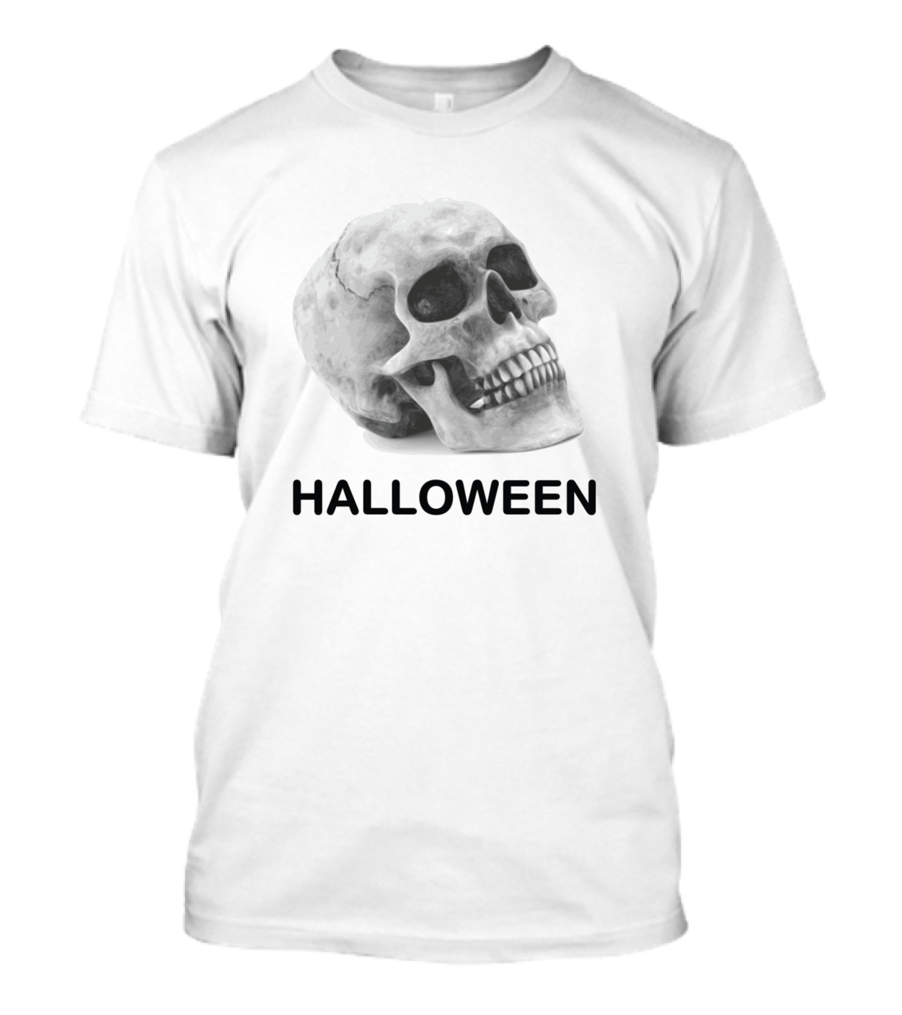 Halloween Skull T-Shirt