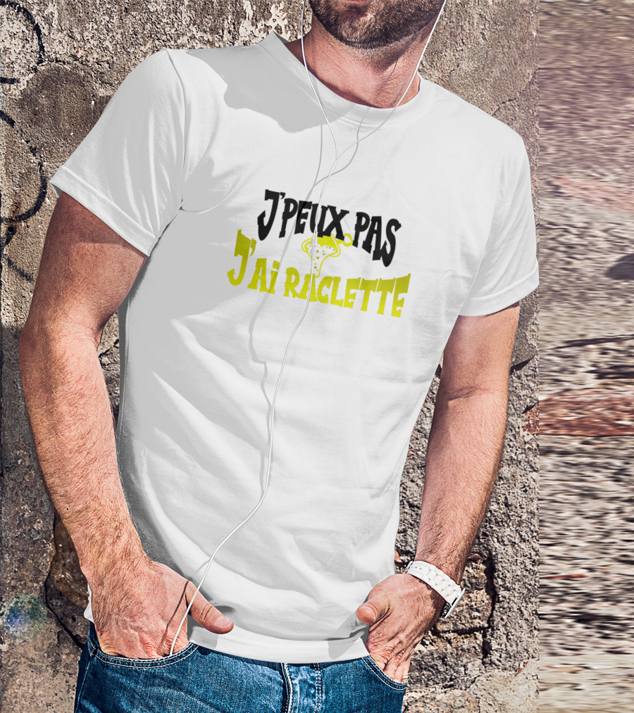 Jpeux Pas Jai Raclette Cheese Fork T-Shirt
