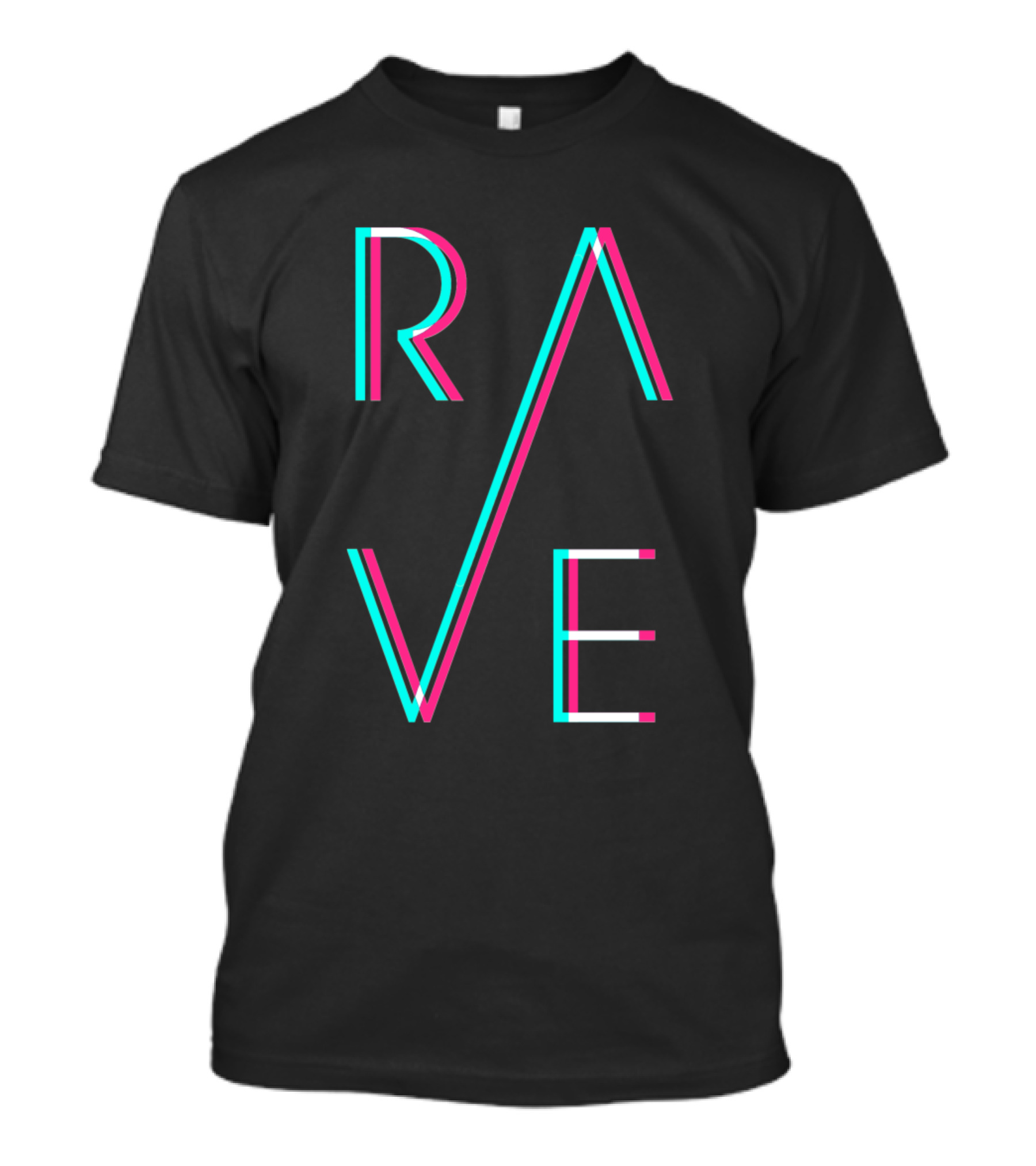 Rave Trippy Techno Edm Trance Goa Festival RAVE T-Shirt