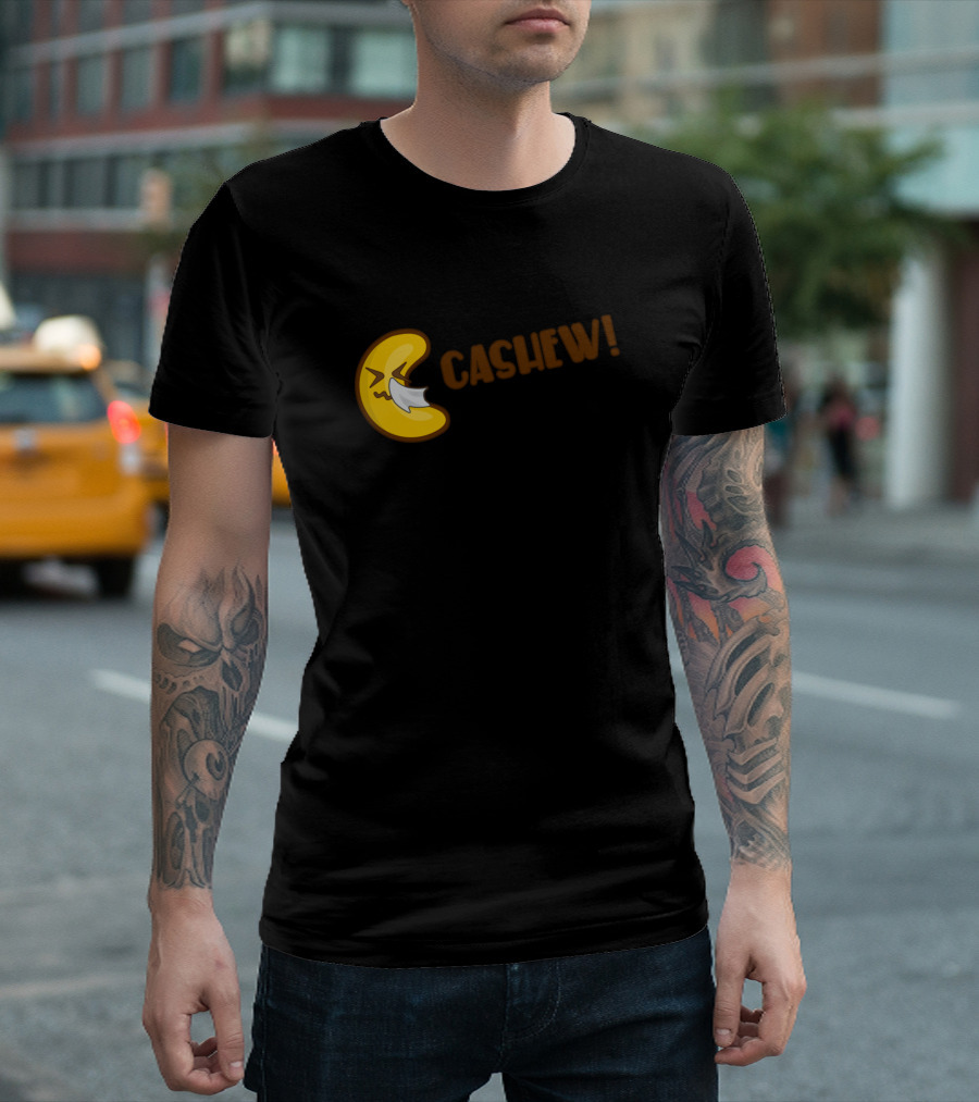Cashew Pun Nut Joke Cashew Graphic Peanut Humor T-Shirt