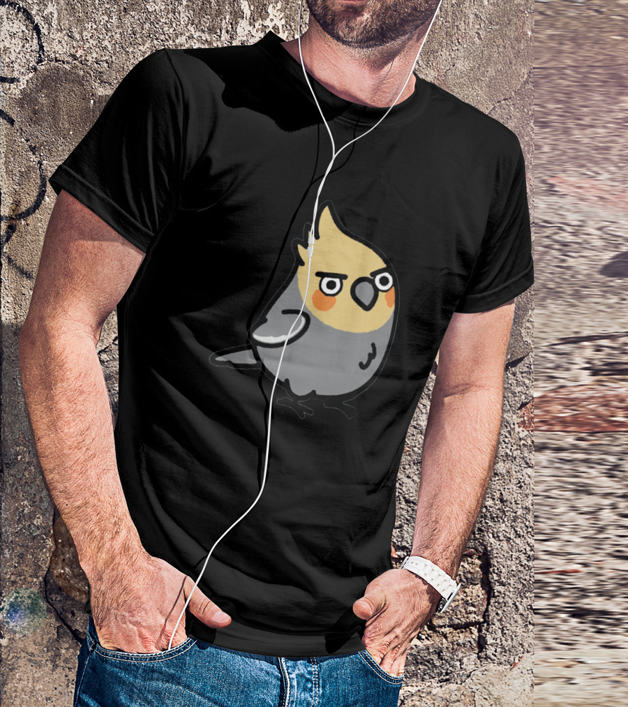 Chubby Sassy Cockatiel T-Shirt