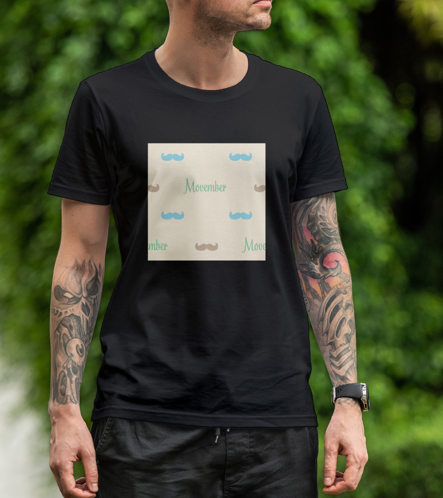 Movember Mustache T-Shirt