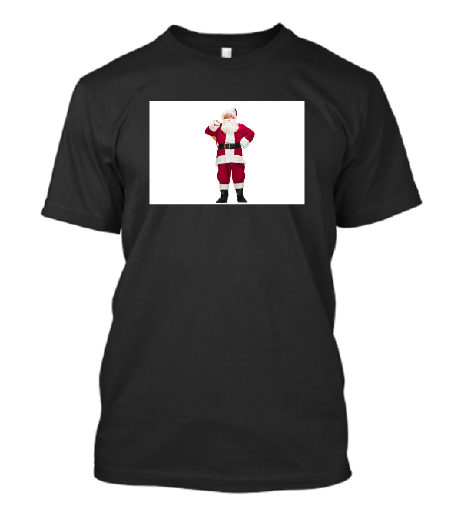 Santa Claus In Red Suit With Traditional Beard T-Shirt