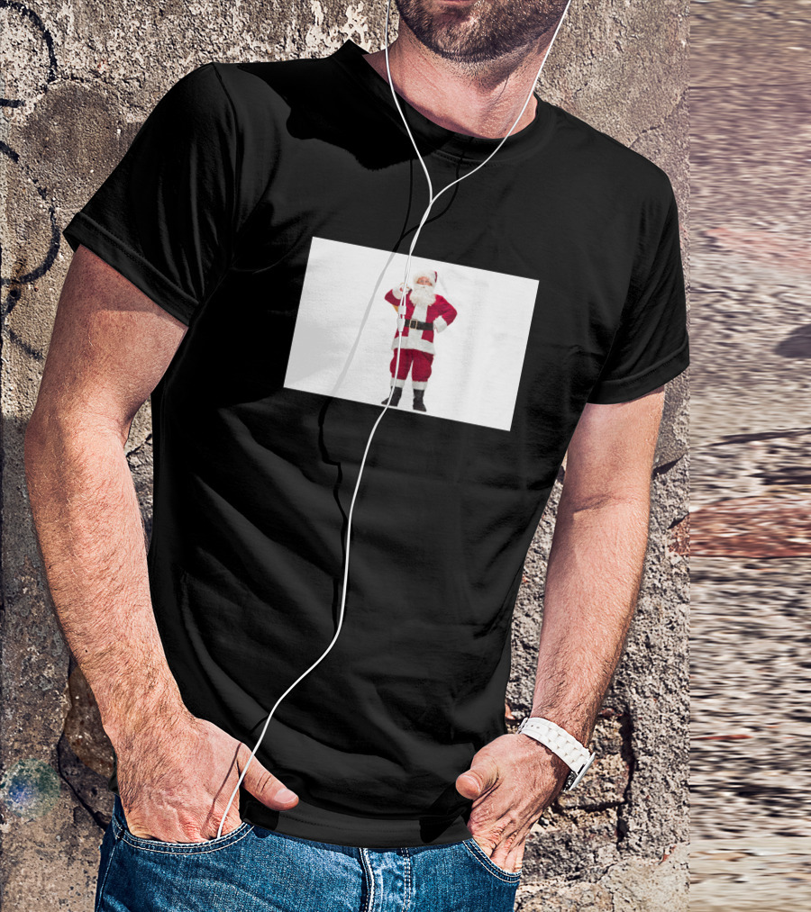 Santa Claus In Red Suit With Traditional Beard T-Shirt