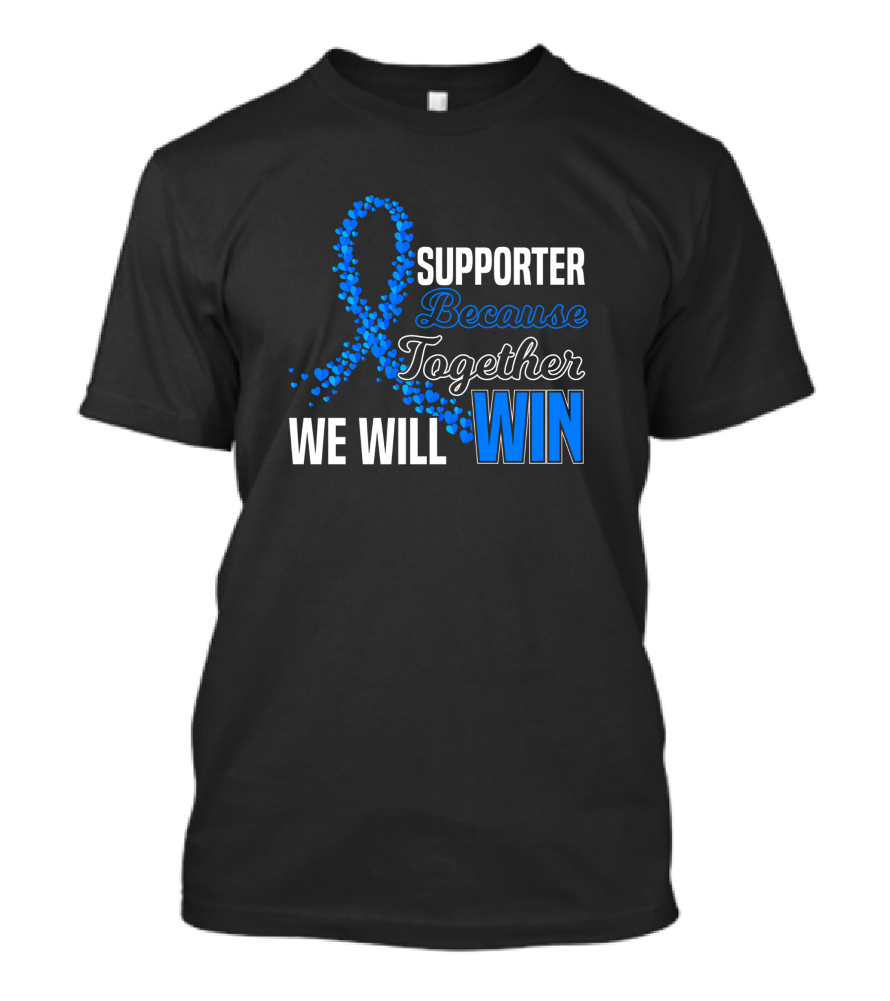 Supporter Together We Will Win Alopecia Awareness T-Shirt