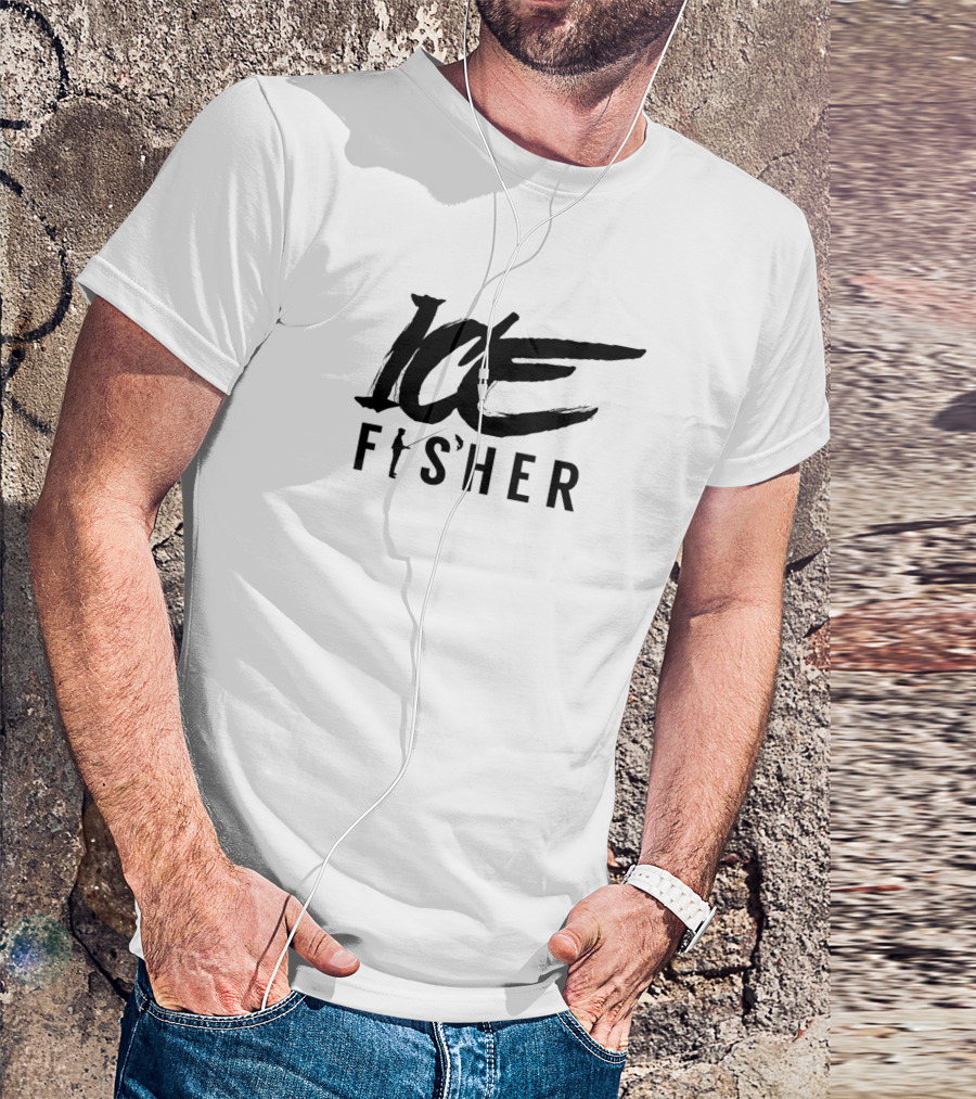 Ice Fisherman Ice Fishing Fisher Fishery T-Shirt