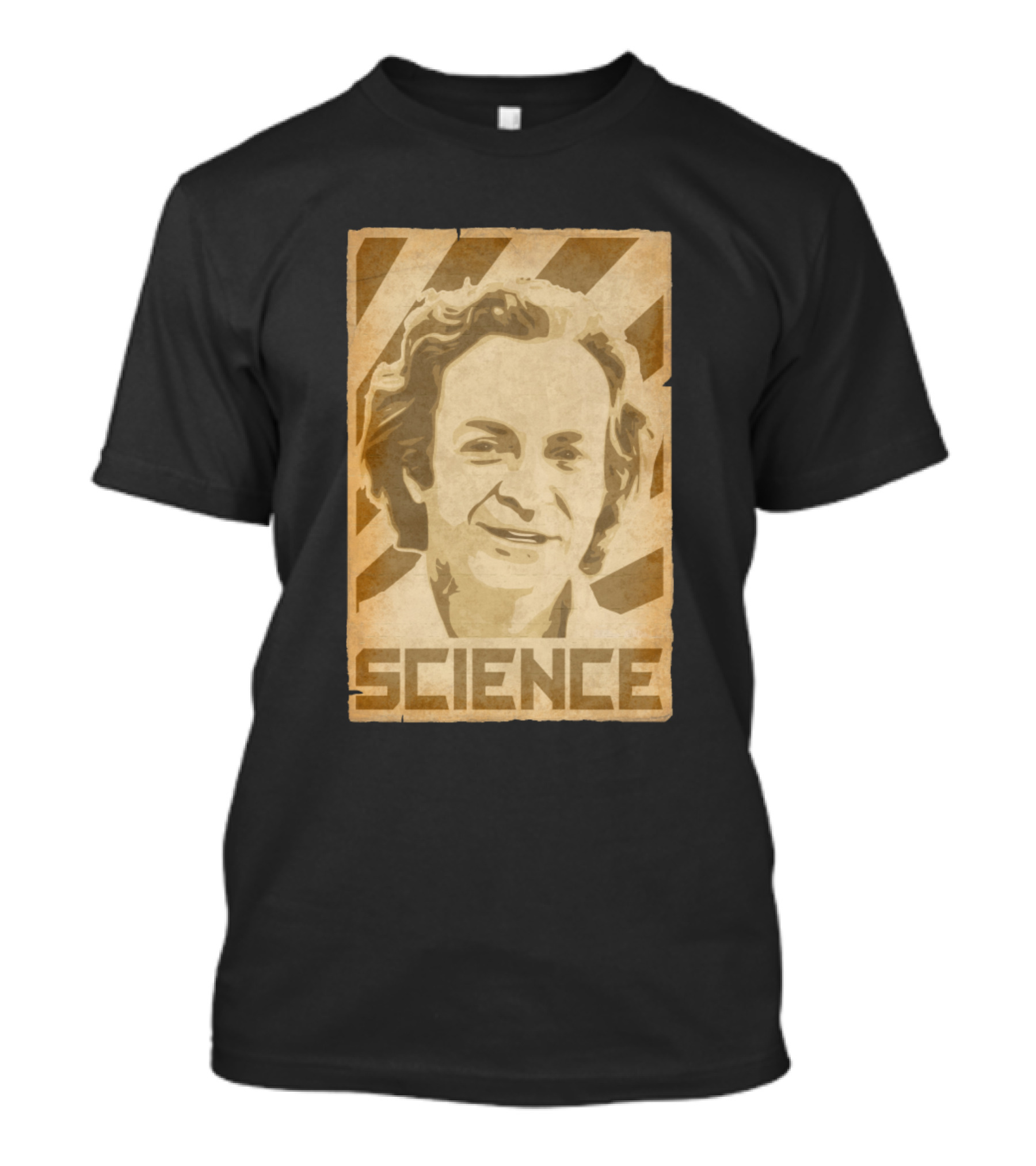 Richard Feynman Poster Art Featuring Science T-Shirt