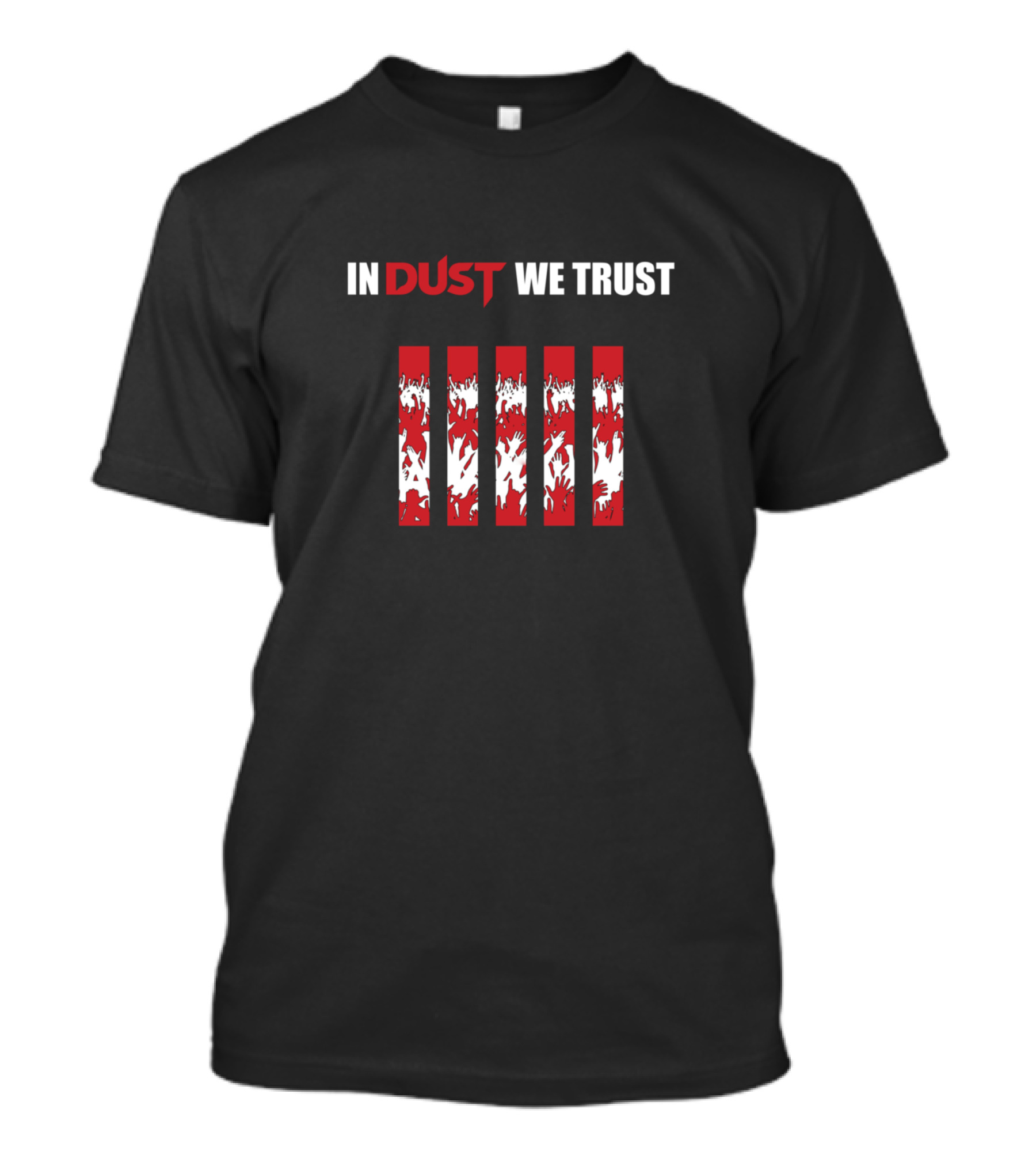 In Dust We Trust Sevendust Five Red Bars T-Shirt