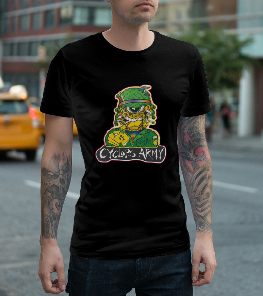 Subtronics Cyclops Army Soldier T-Shirt