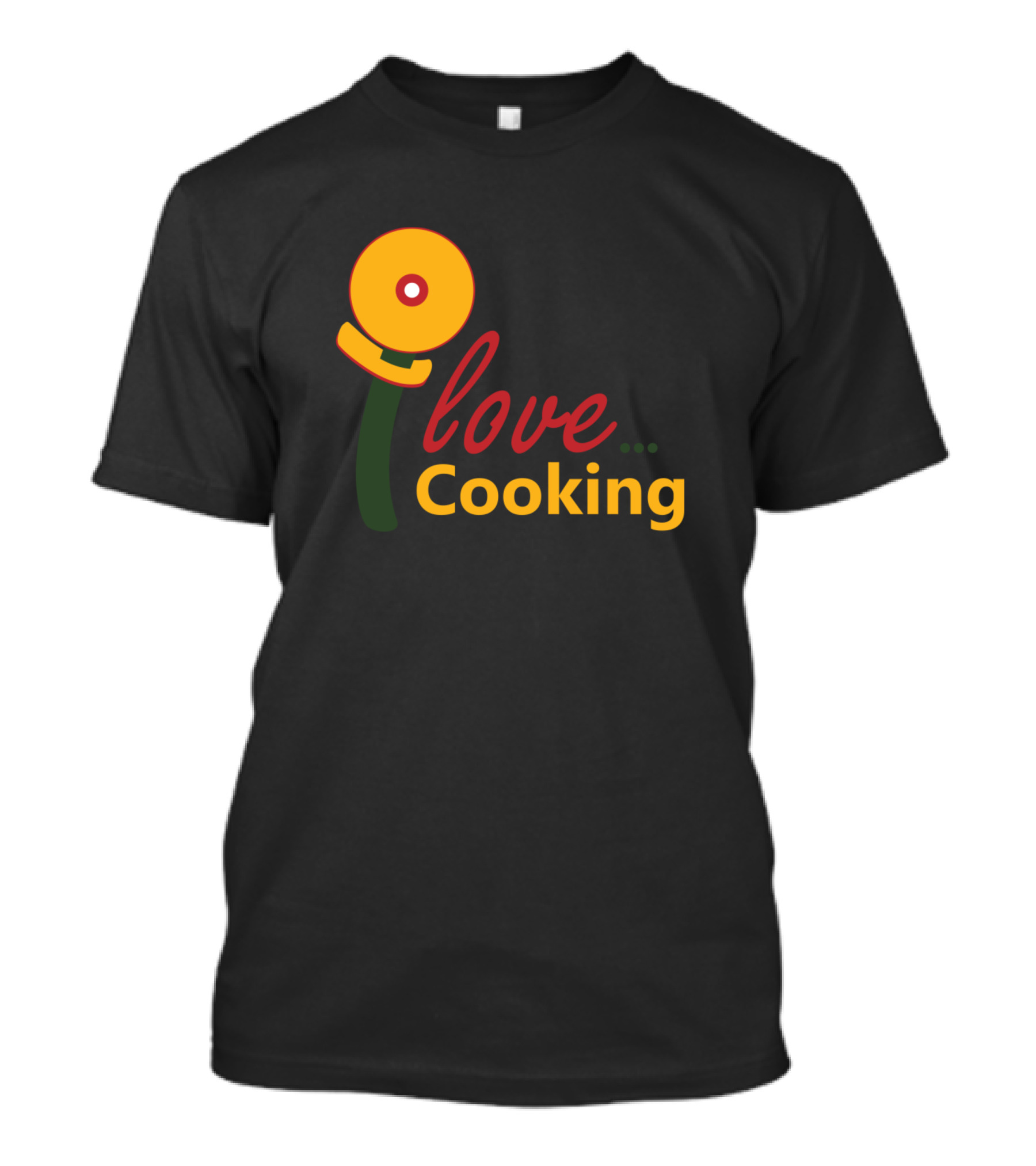 I Love Cooking Pizza Cutter Essences T-Shirt