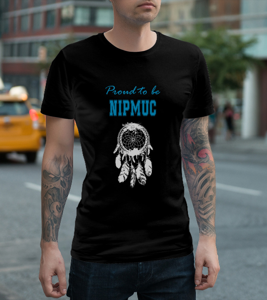 Proud to be Nipmuc White Dreamcatcher T-Shirt