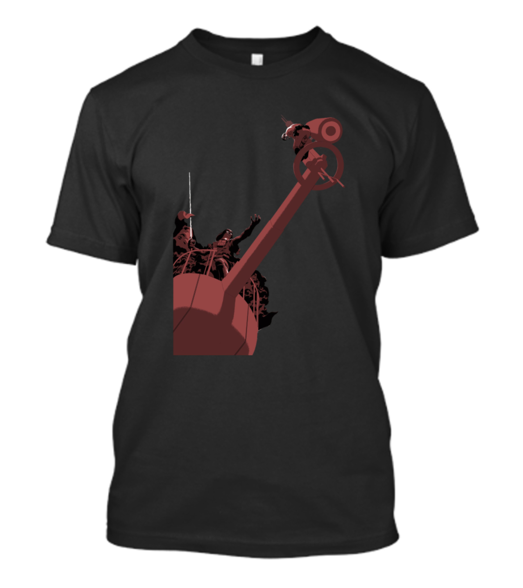 Together We Can Rule Star Wars Darth Vader Obi-Wan Kenobi Epic Lightsaber Duel Rebel Alliance Galactic Empire Spaceship Battle Iconic Science Fiction T-Shirt
