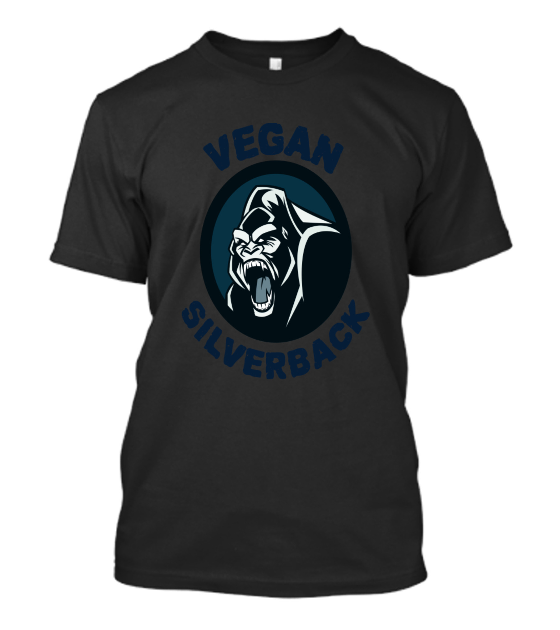 Vegan Silverback Workout Outfit For Vegan T-Shirt