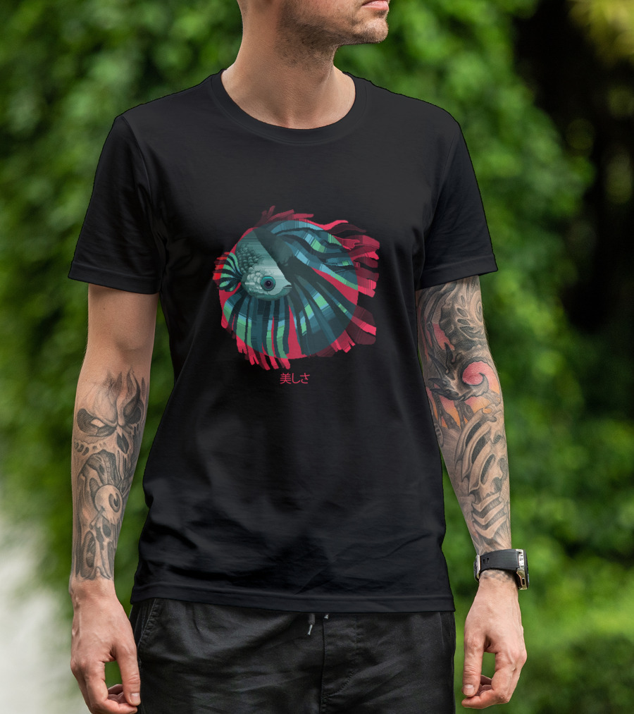 Betta Fish 美しさ T-Shirt