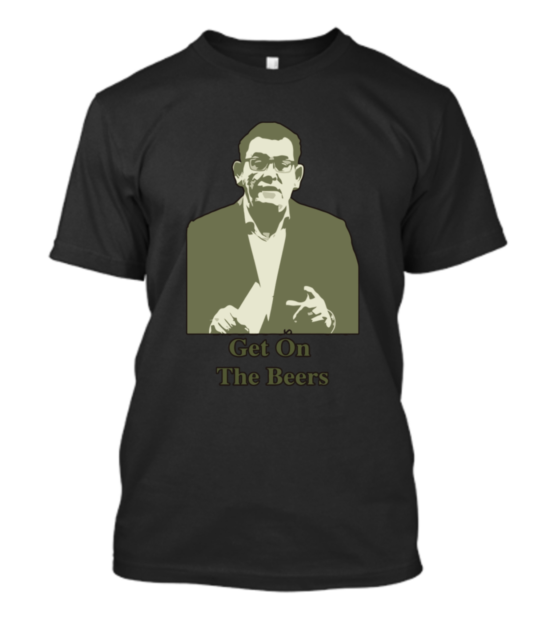 Get On The Beers Featuring Iconic Speech T-Shirt