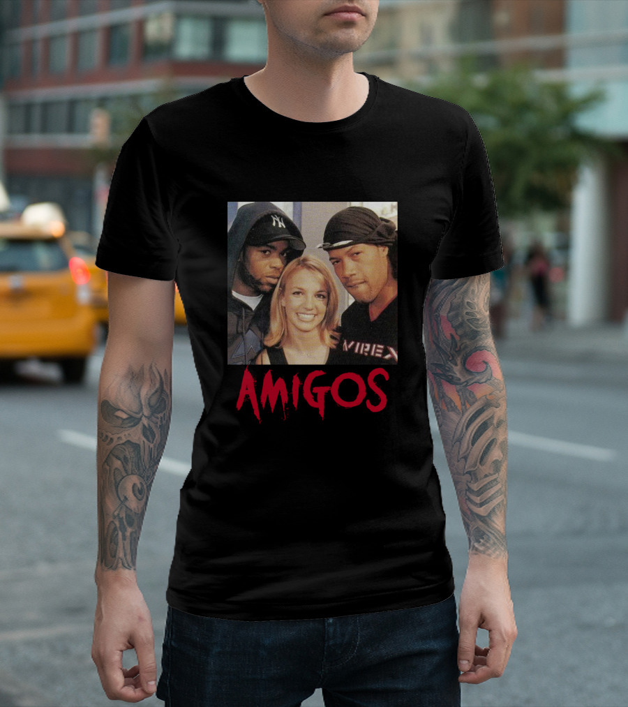 Method Man Redman Britney Amigos NYC T-Shirt