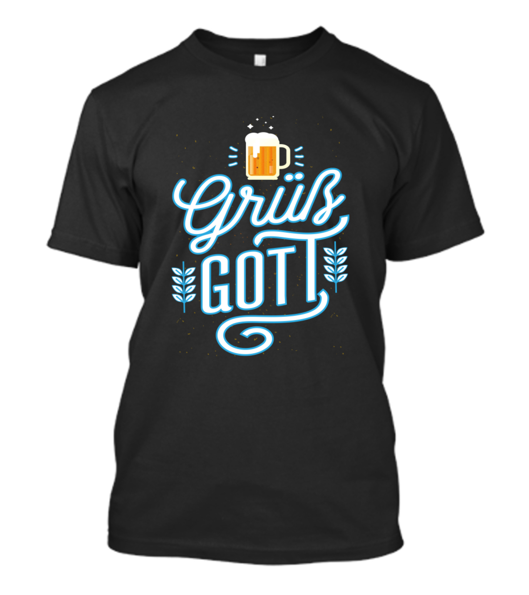 Oktoberfest Munich Germany Grüß Gott Beer Mug T-Shirt