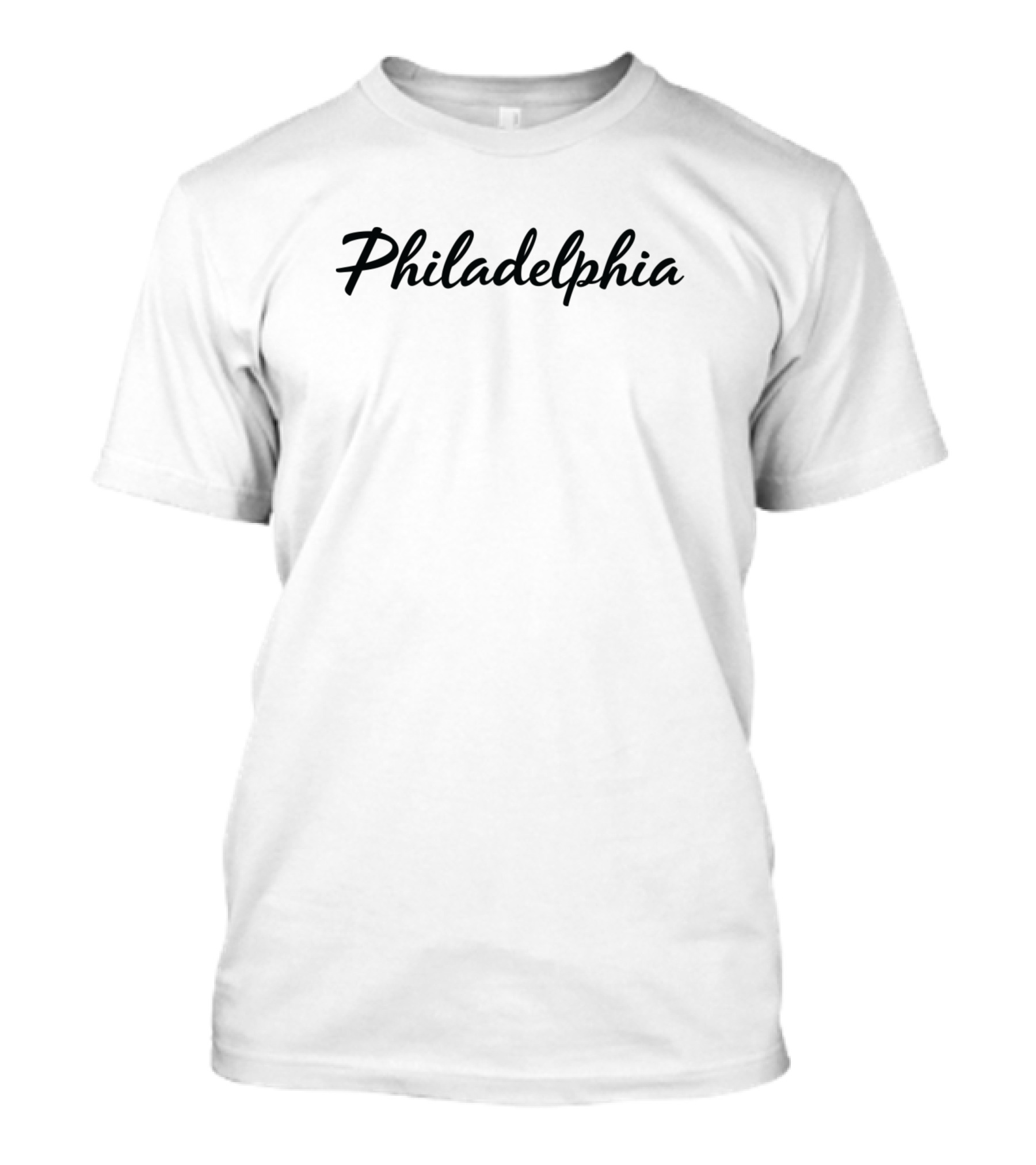 Philadelphia Black Flowing T-Shirt