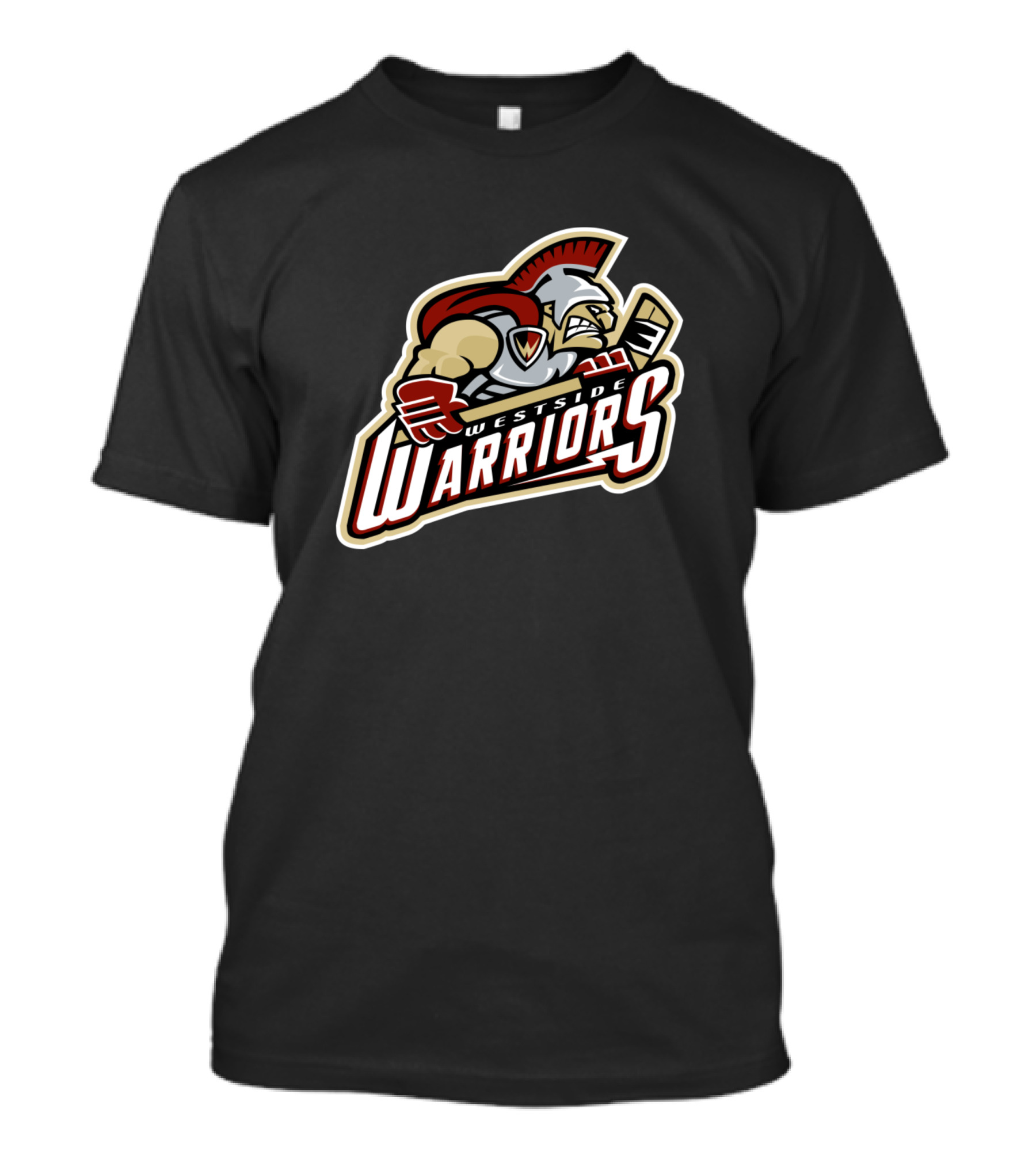 Westside Warriors Hockey Player Spartans T-Shirt