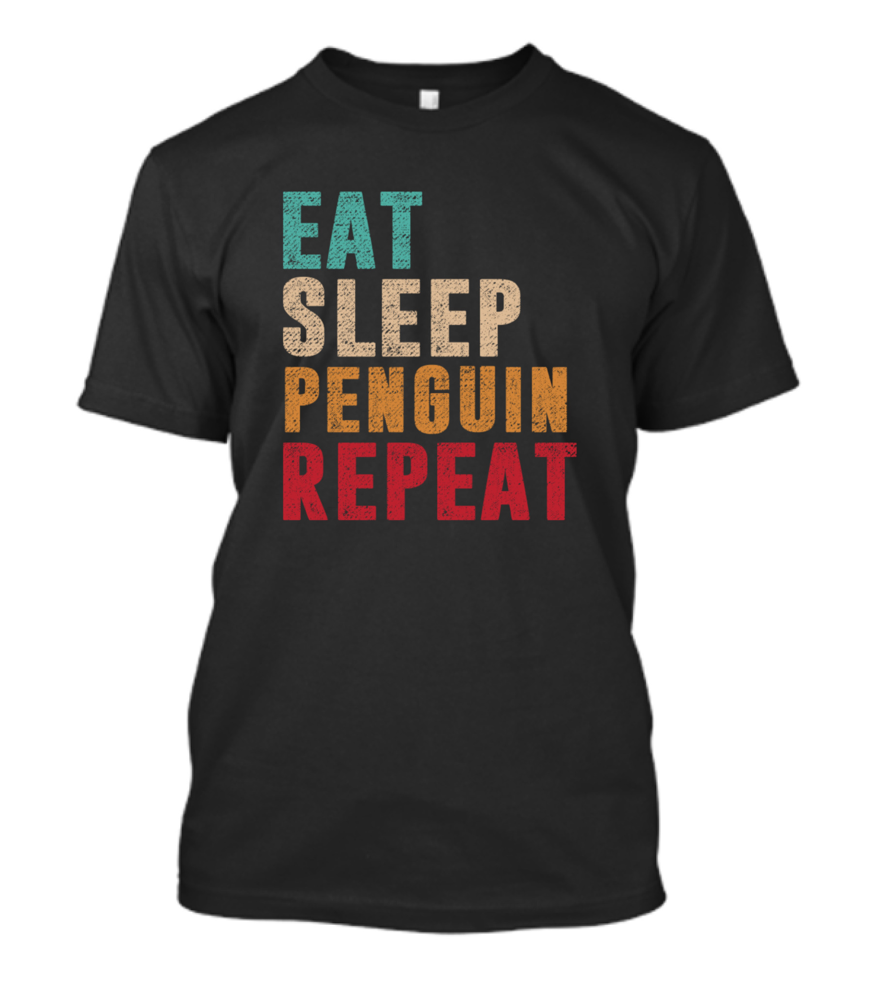 Eat Sleep Penguin Repeat T-Shirt