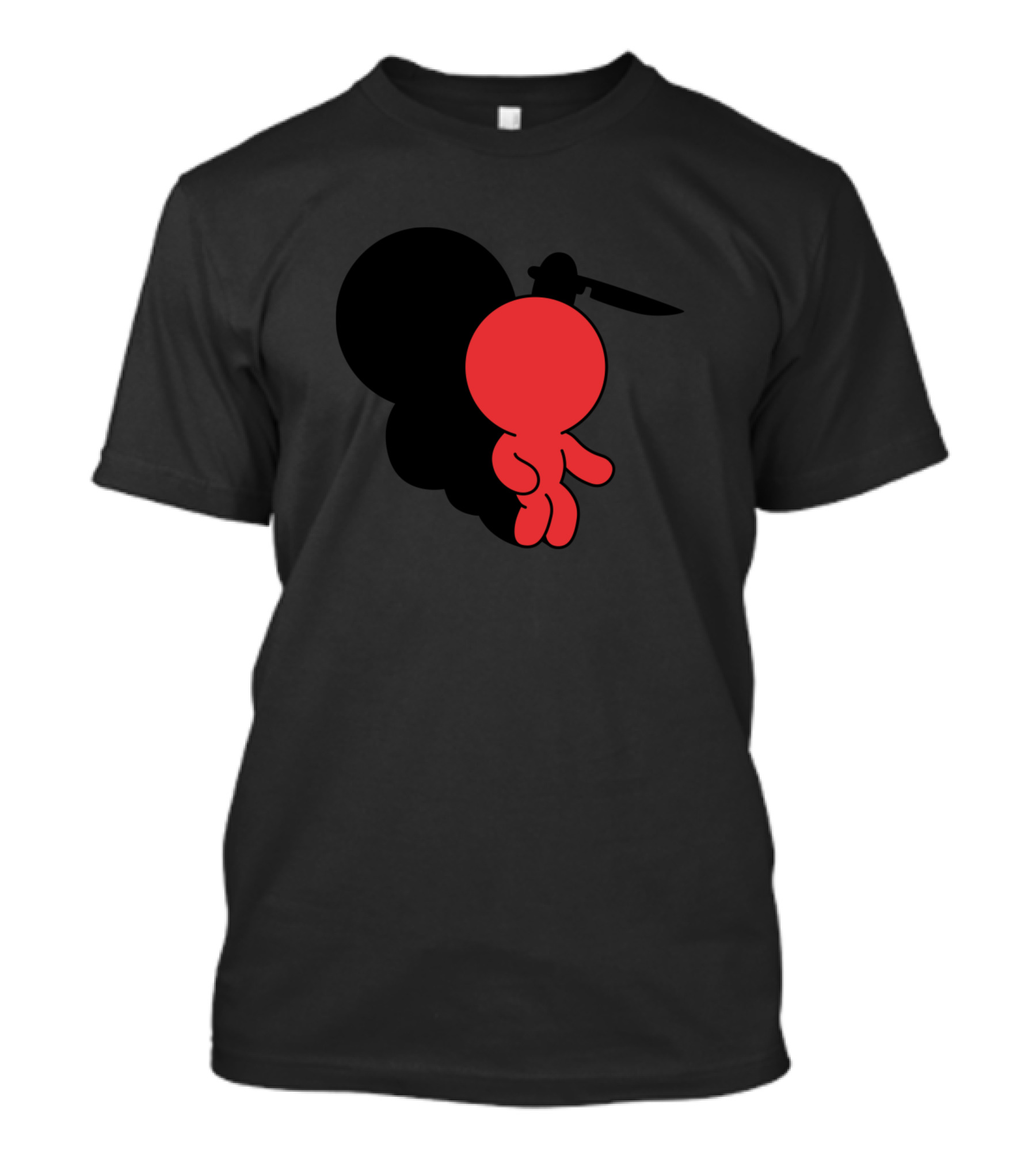 Among Us Shadow Selfharm Concept T-Shirt