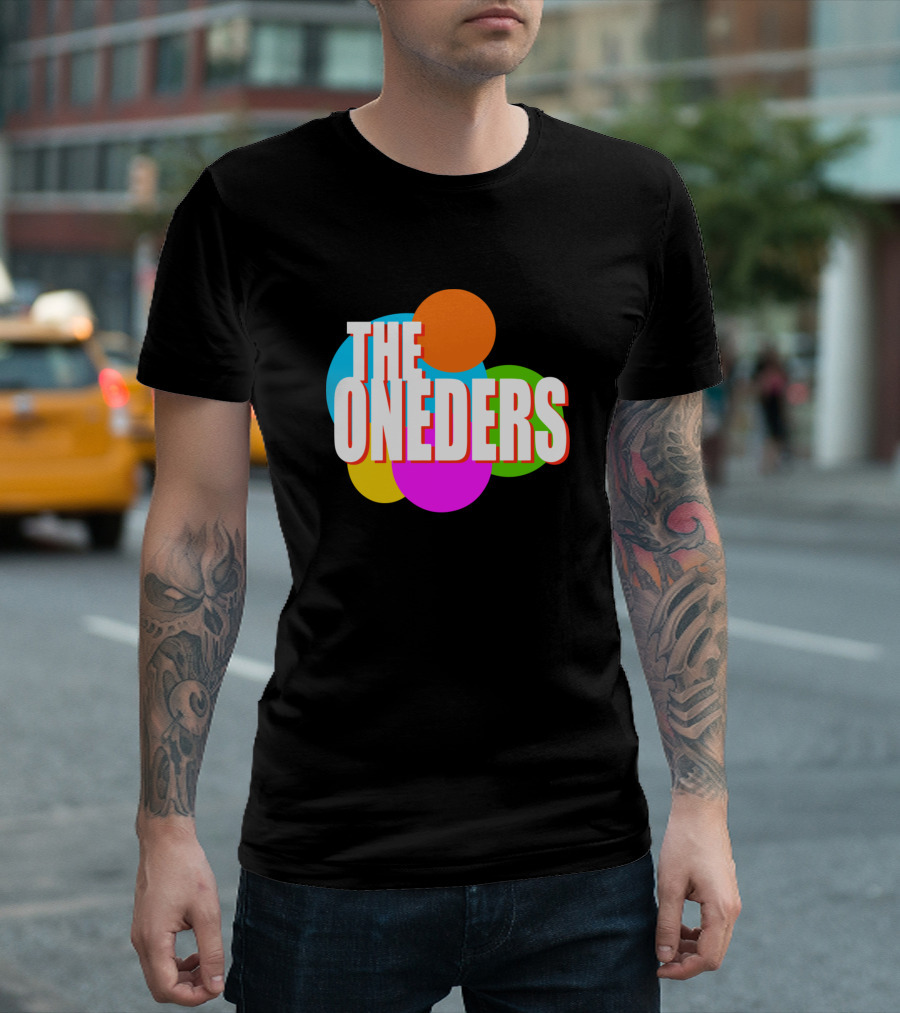 The Oneders 60s Retro Colorful Circles T-Shirt
