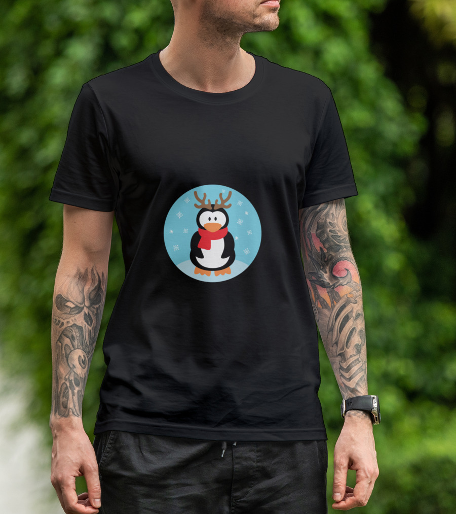 THIS IS MY PENGUIN CHRISTMAS STICKER T-Shirt