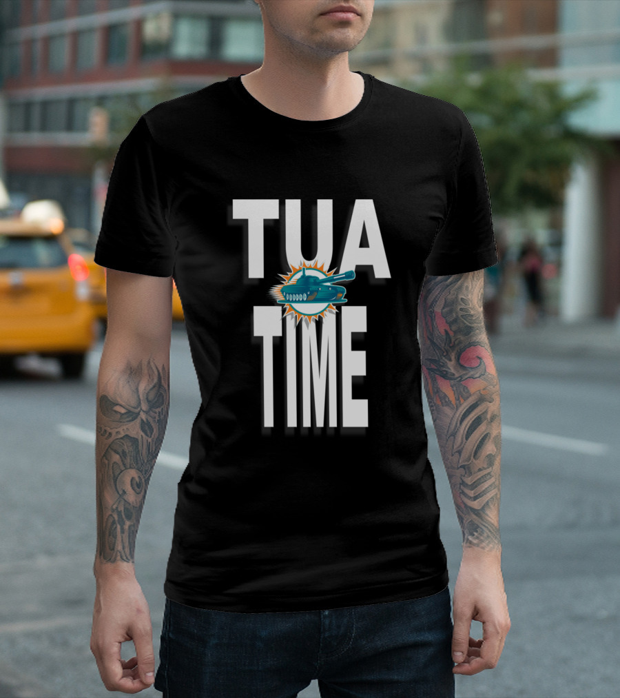 Tua Time Miami Dolphins Tank T-Shirt