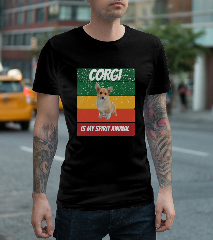 Corgi Is My Spirit Animal T-Shirt