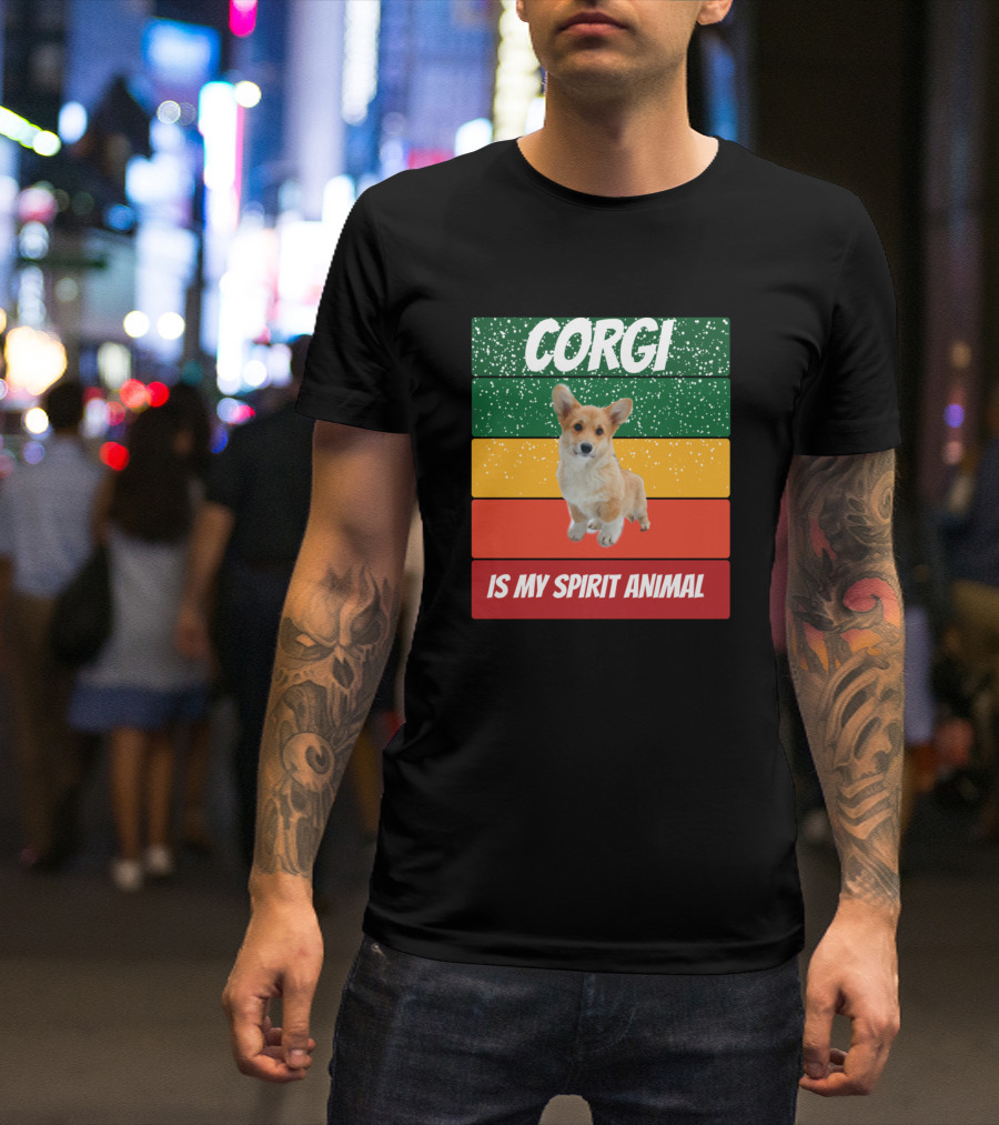 Corgi Is My Spirit Animal T-Shirt