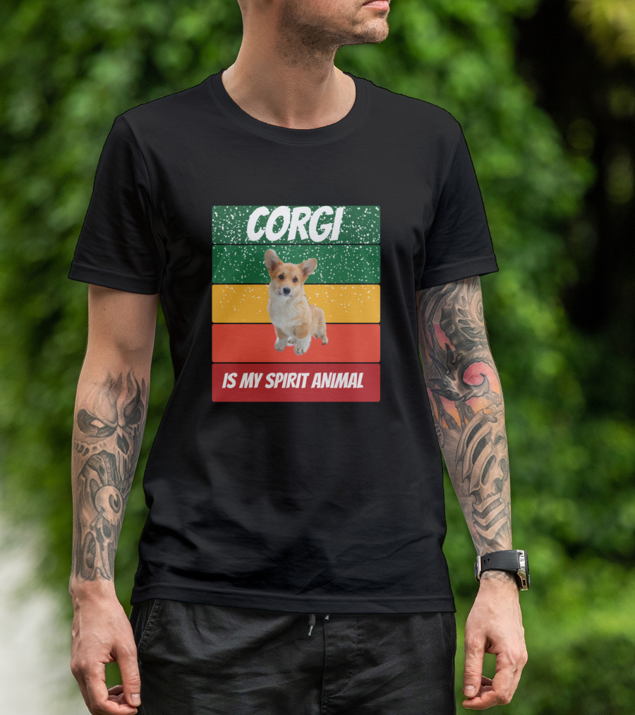 Corgi Is My Spirit Animal T-Shirt