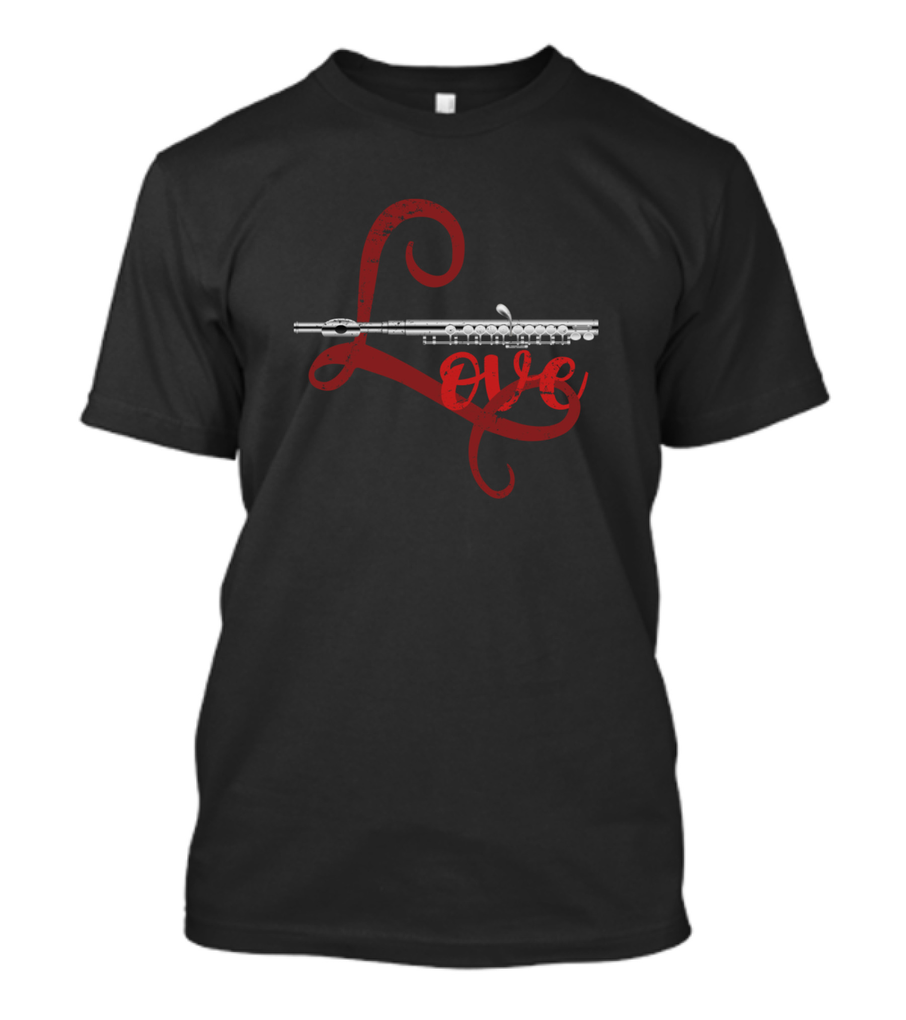 Love Flutist Flute T-Shirt