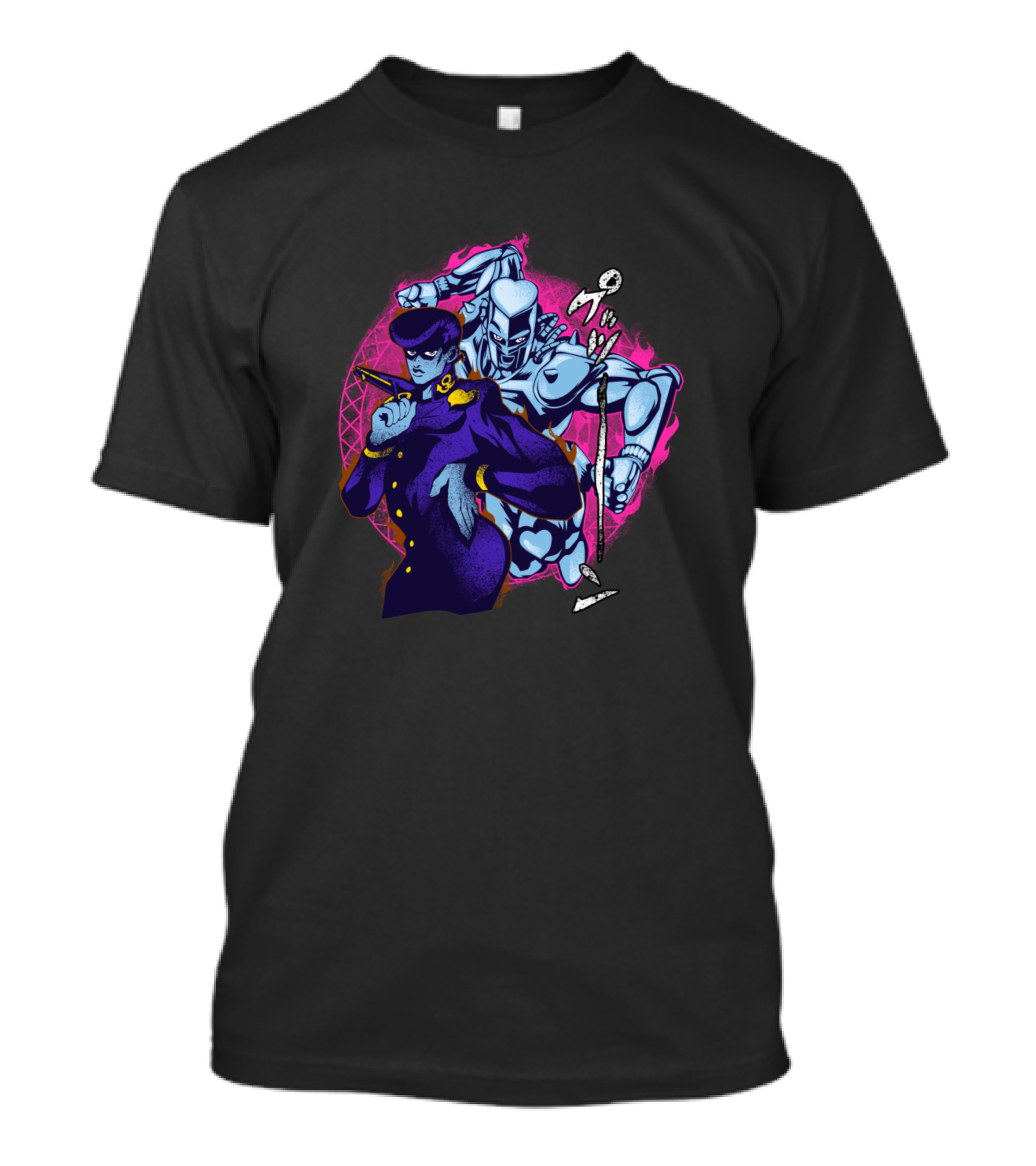 Josuke Higashikata And Crazy Diamond Stand JoJo's Bizarre Adventure T-Shirt