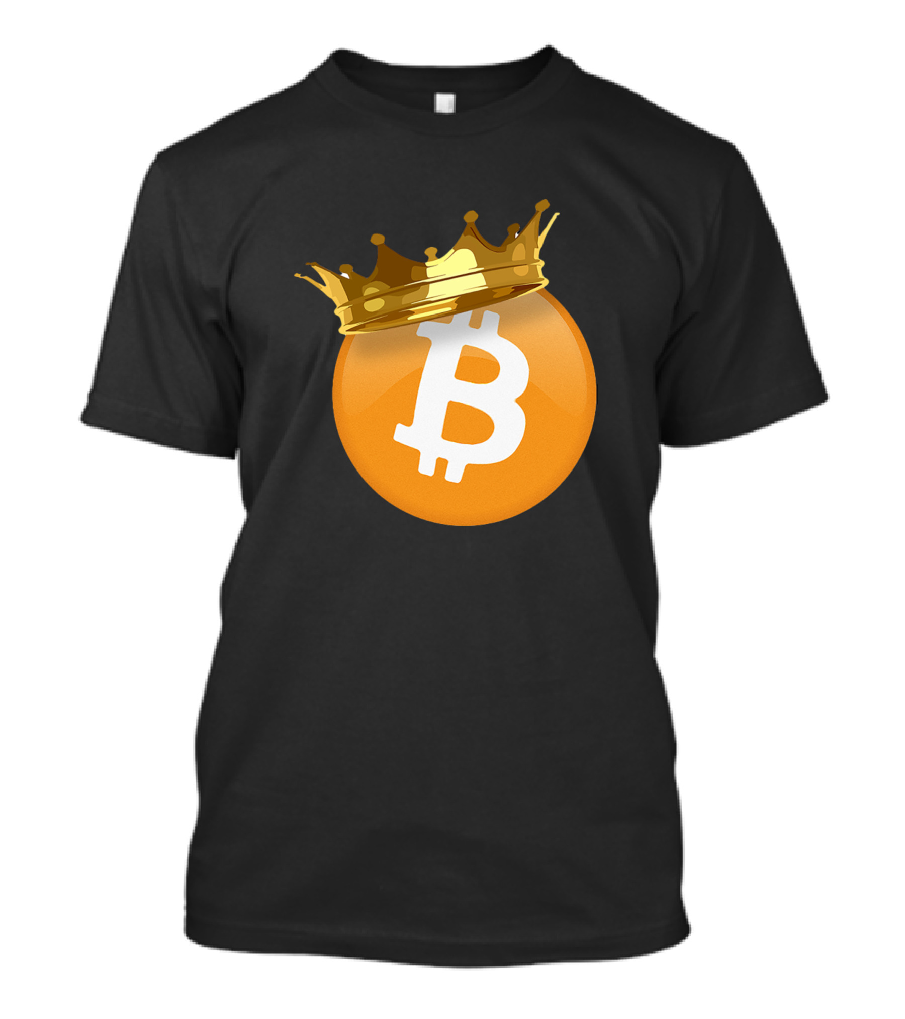 King Coin Bitcoin Crown T-Shirt