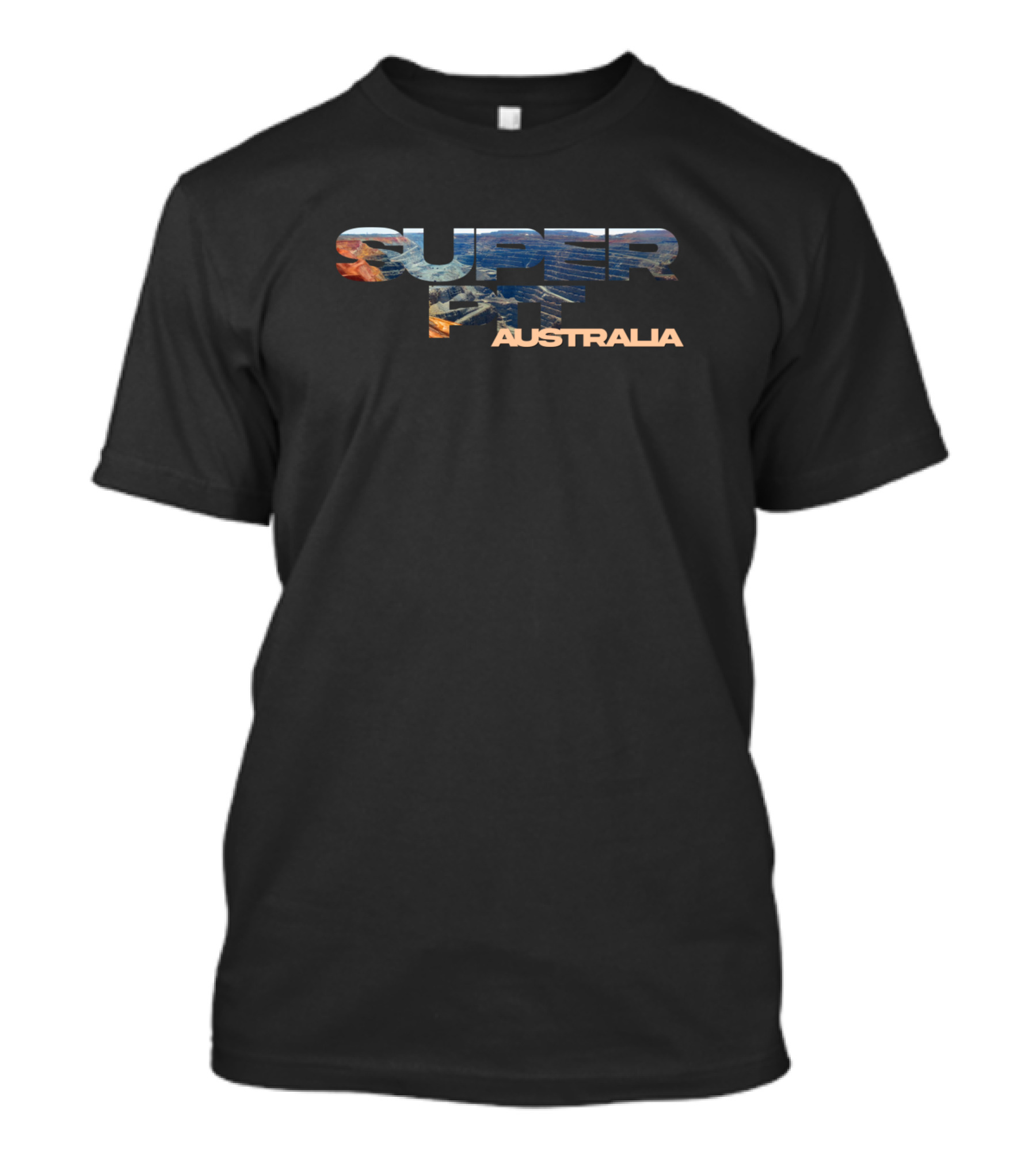 Super Pit Australia Largest Open Cut Gold Mine The Fimiston T-Shirt